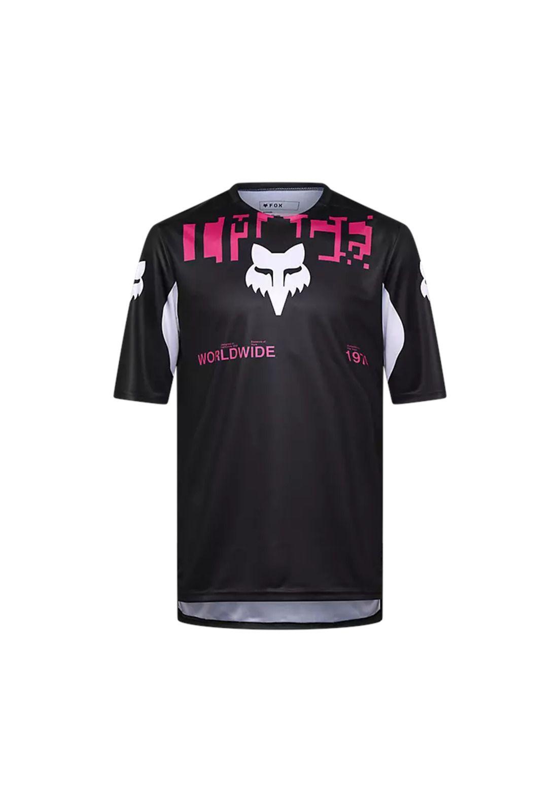 Polera Bicicleta Ranger Digi Image Negro Fox-0