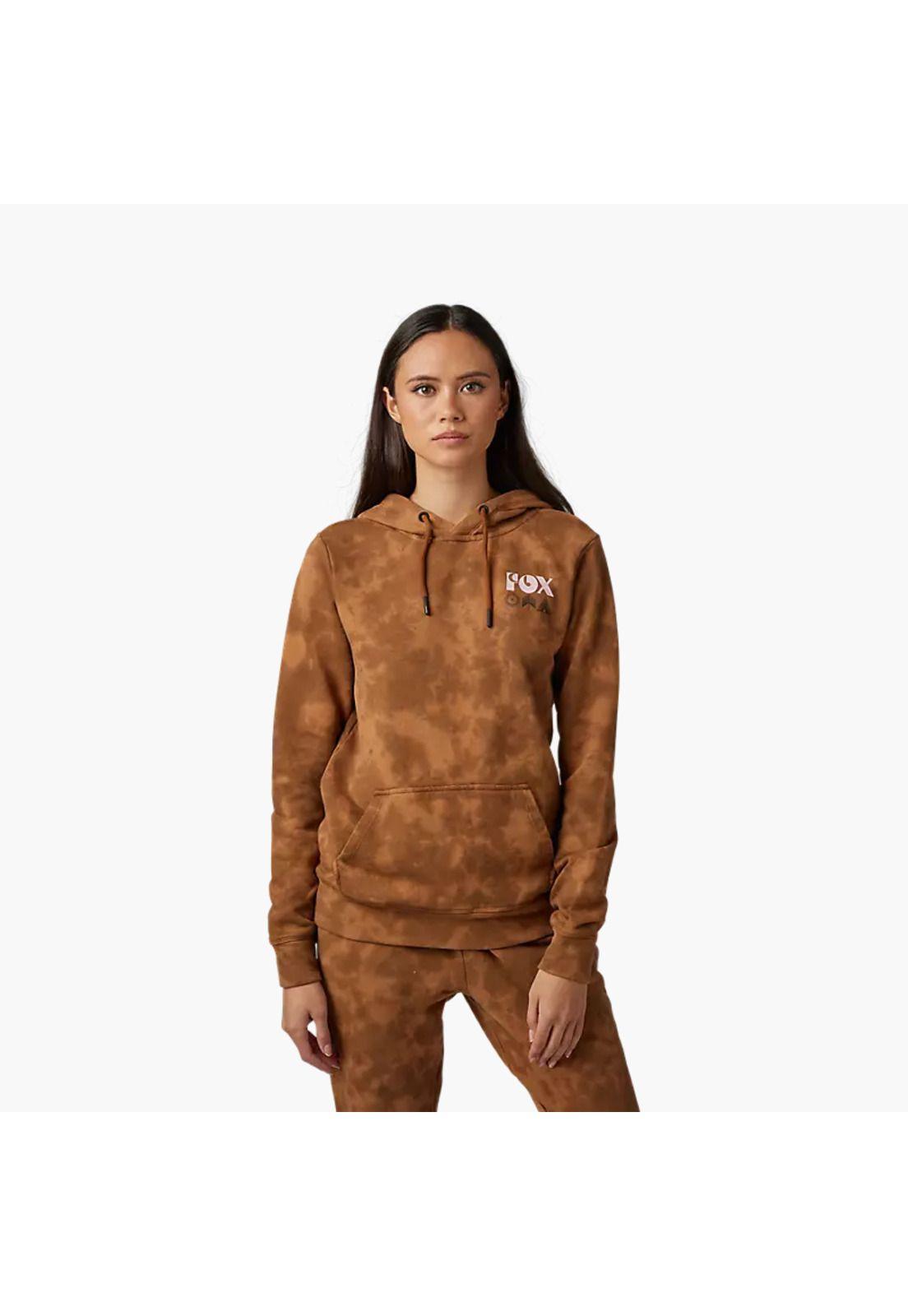 Poleron Lifestyle Mujer Rockwilder Cafe Fox-0