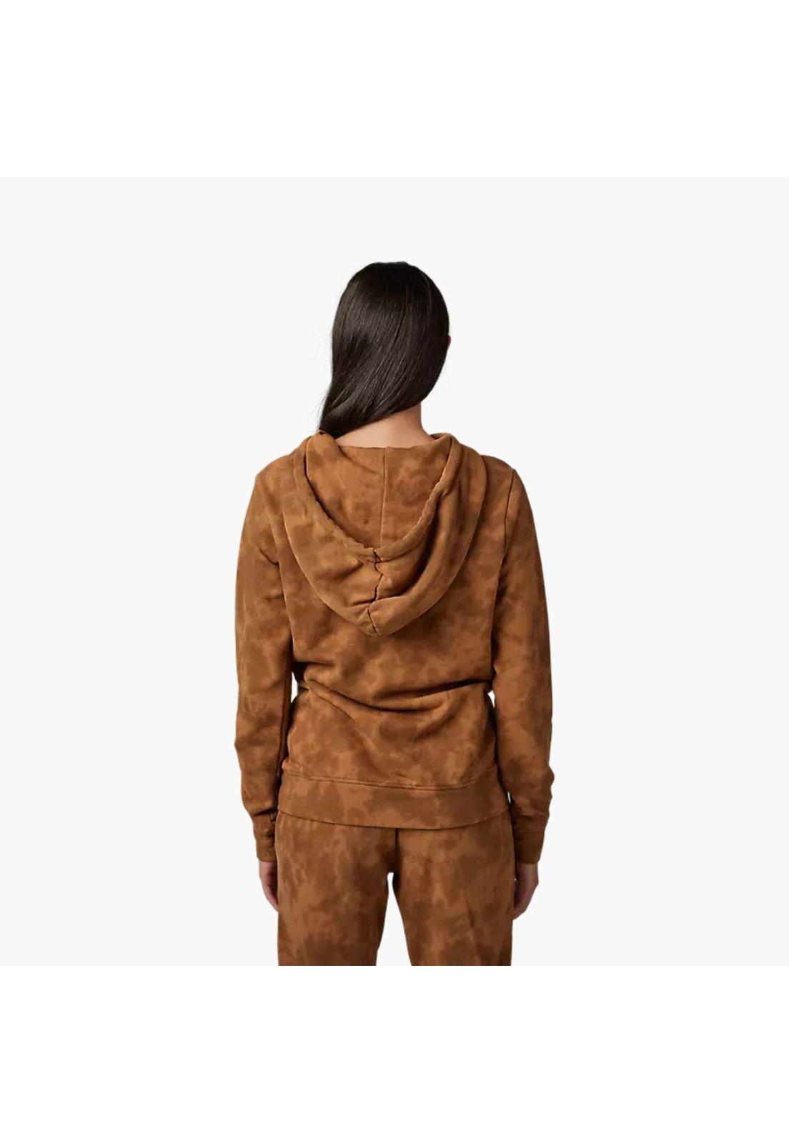 Poleron Lifestyle Mujer Rockwilder Cafe Fox-2