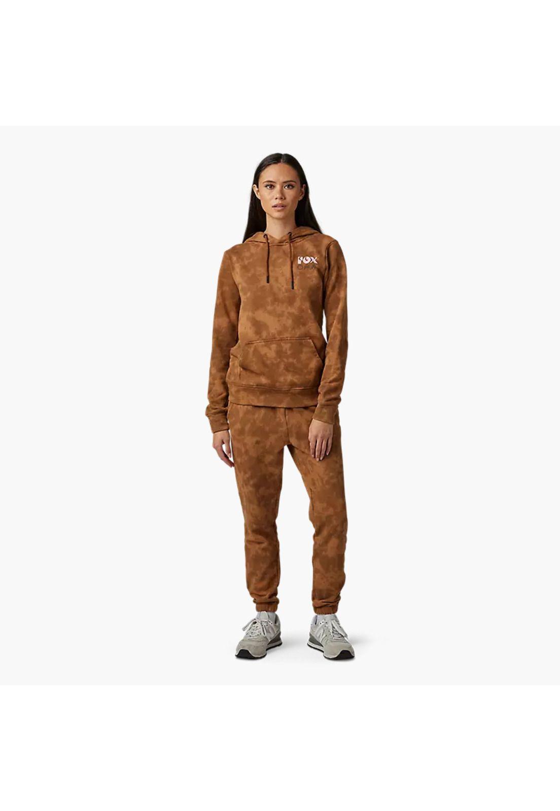 Poleron Lifestyle Mujer Rockwilder Cafe Fox-3