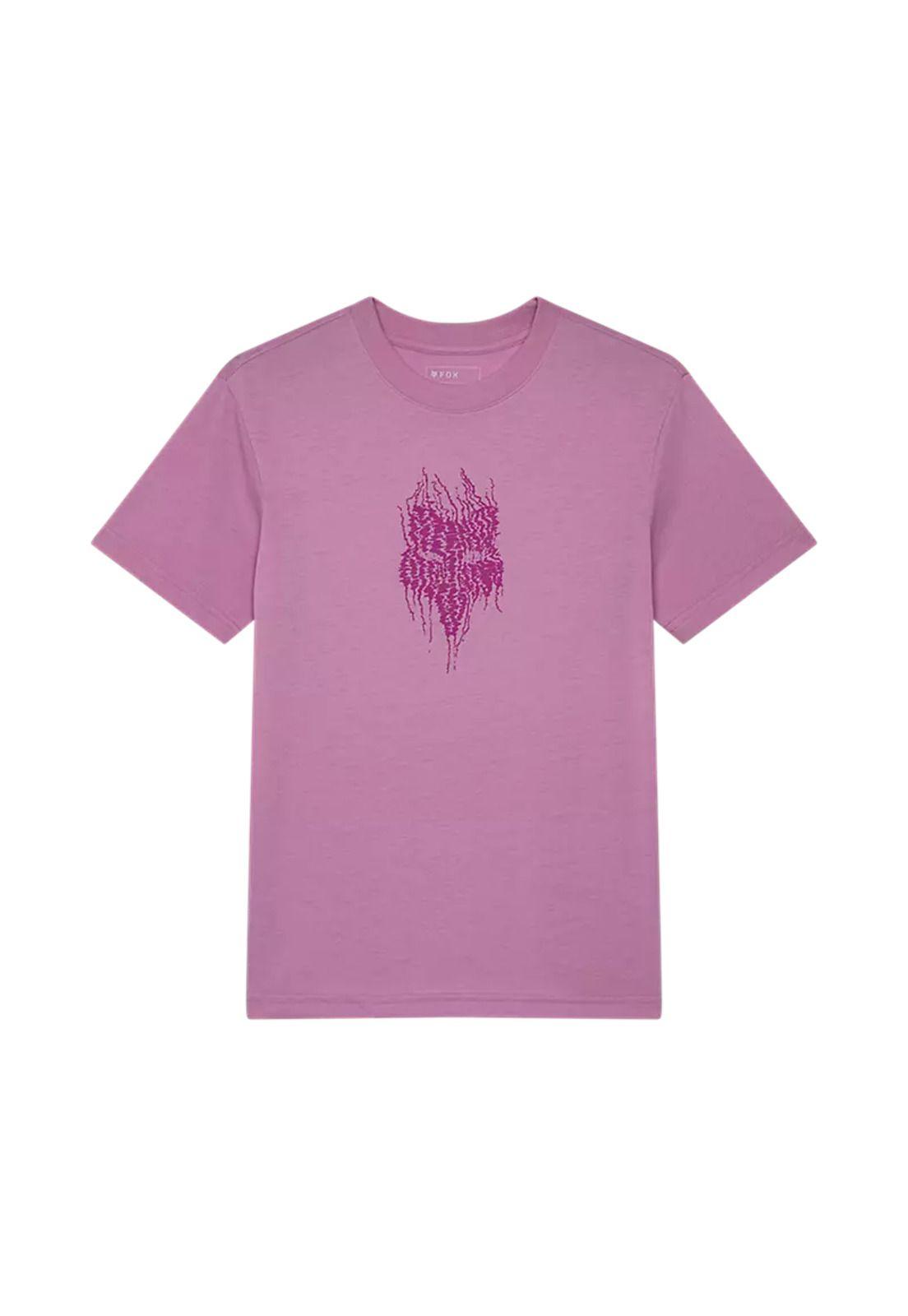 Polera Lifestyle Mujer Bark Tech Rosado Fox-0
