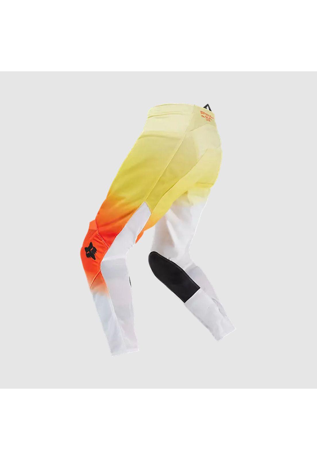 Pantalon Moto Air Haze 180 Blanco Fox-1