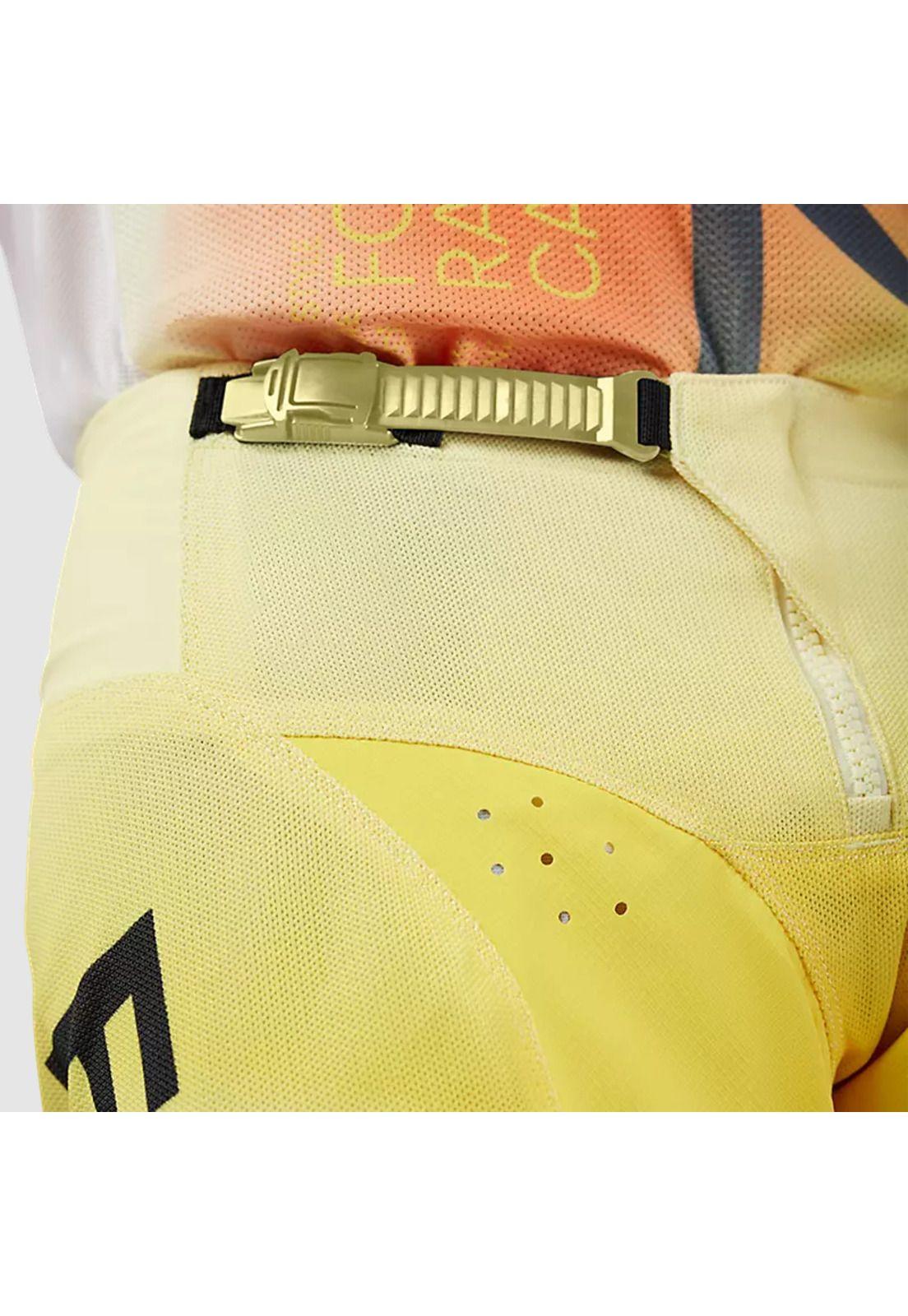 Pantalon Moto Air Haze 180 Blanco Fox-4
