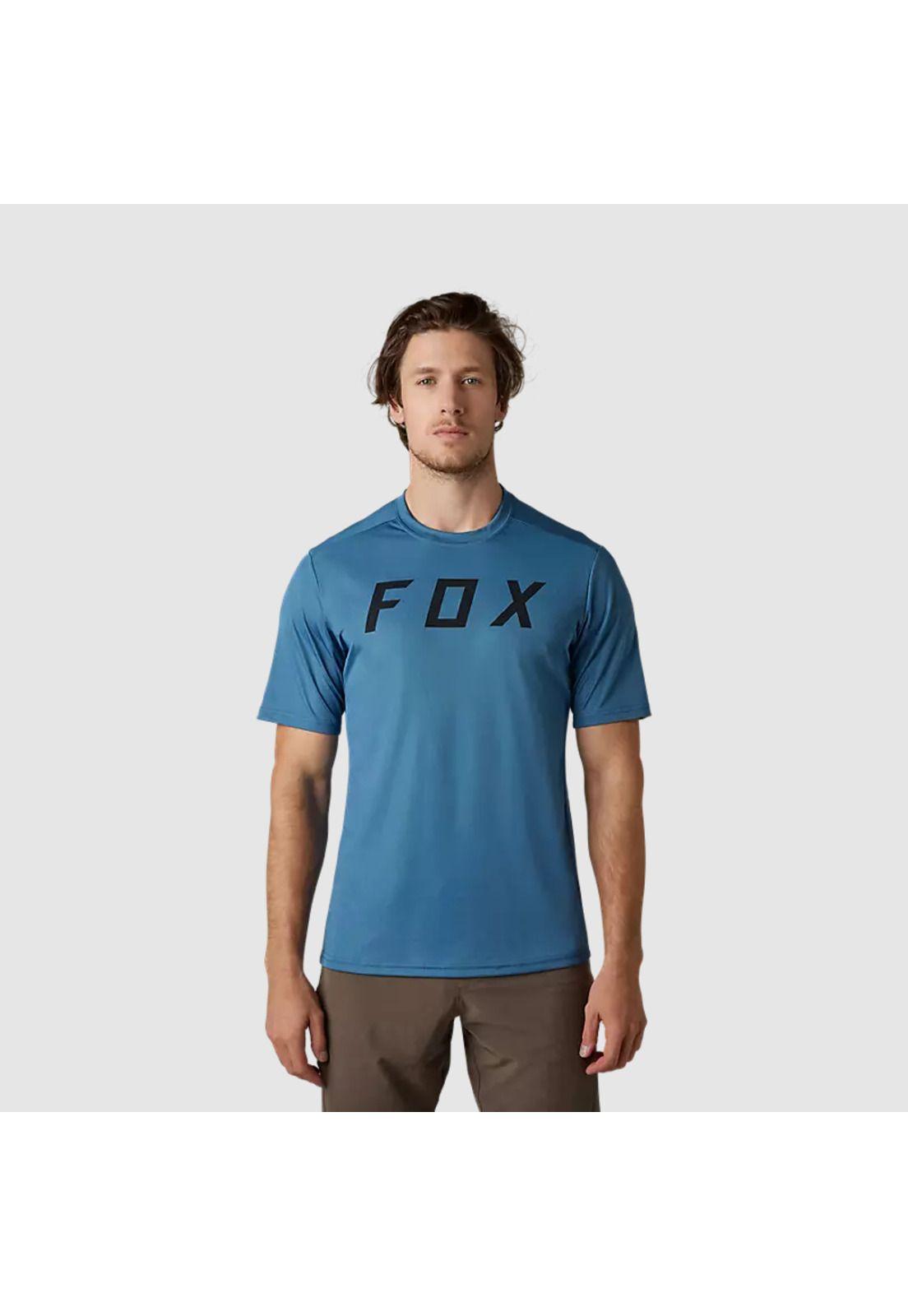 Polera Bicicleta Ranger Moth Azul Fox-2