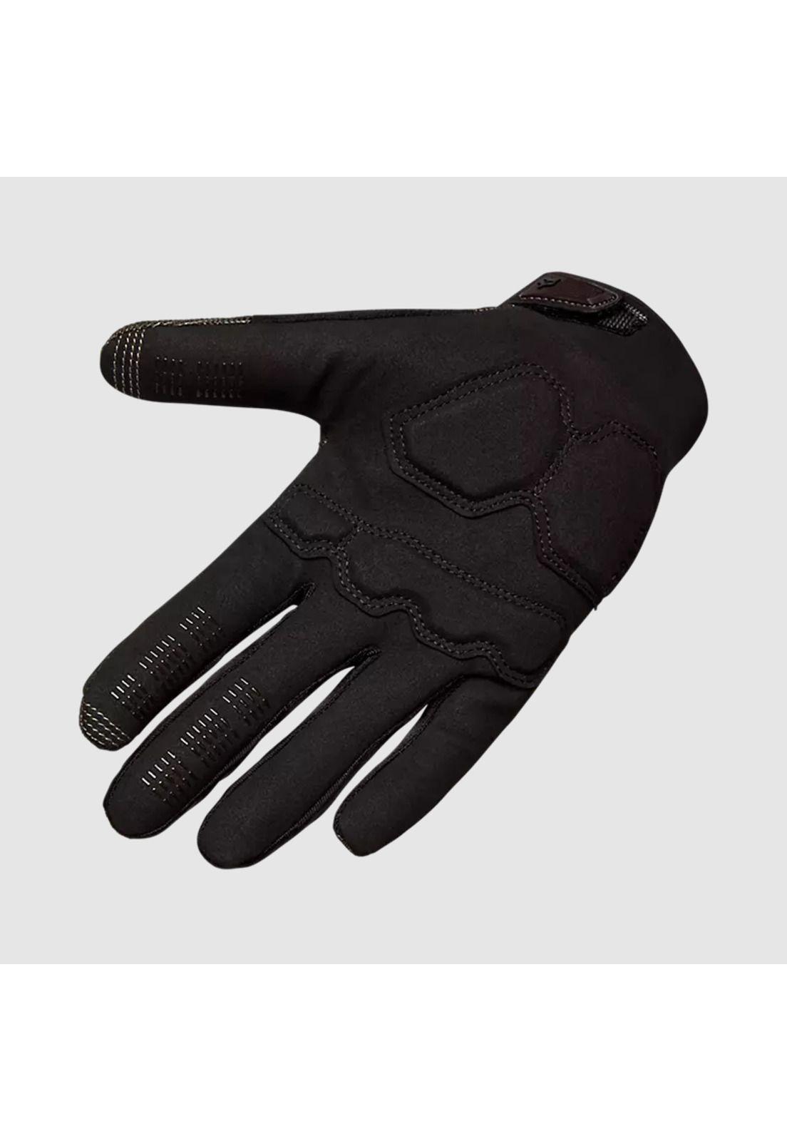 Guantes Bicicleta Ranger Gel Cafe Oscuro Fox-1