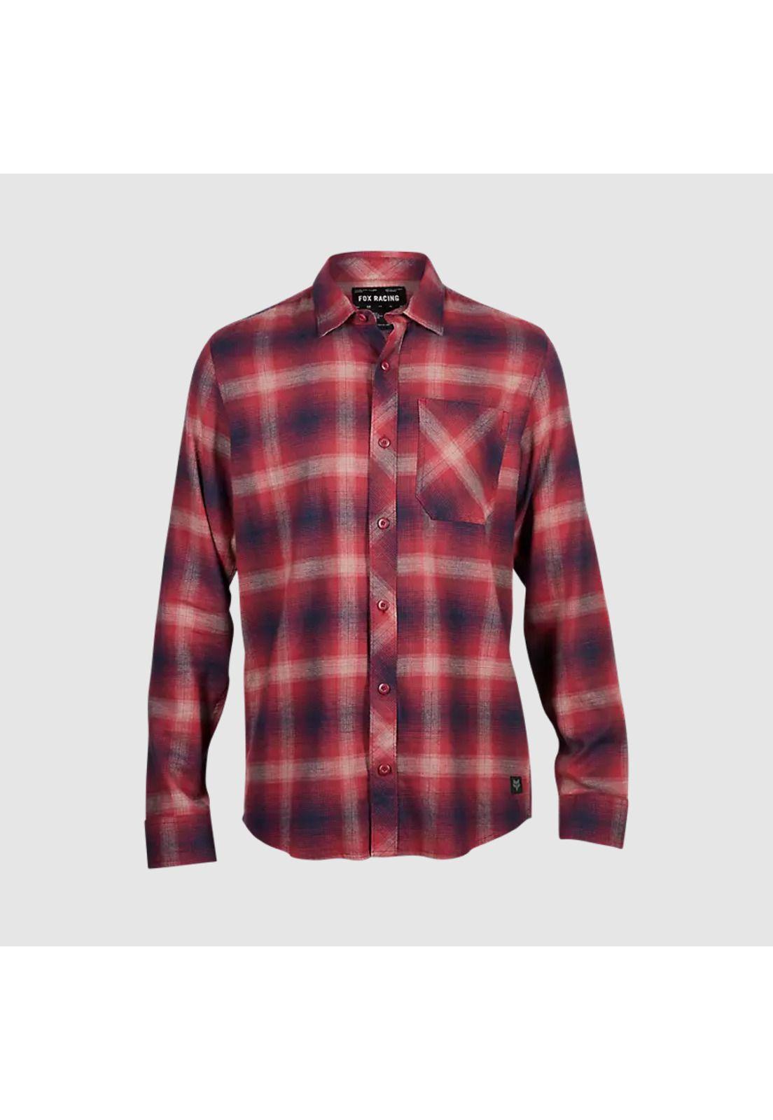 Camisa Lifestyle Survivalist Burdeo Fox-0