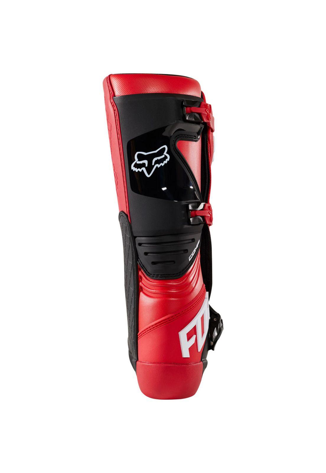 Botas Moto Comp Rojo Fox-3