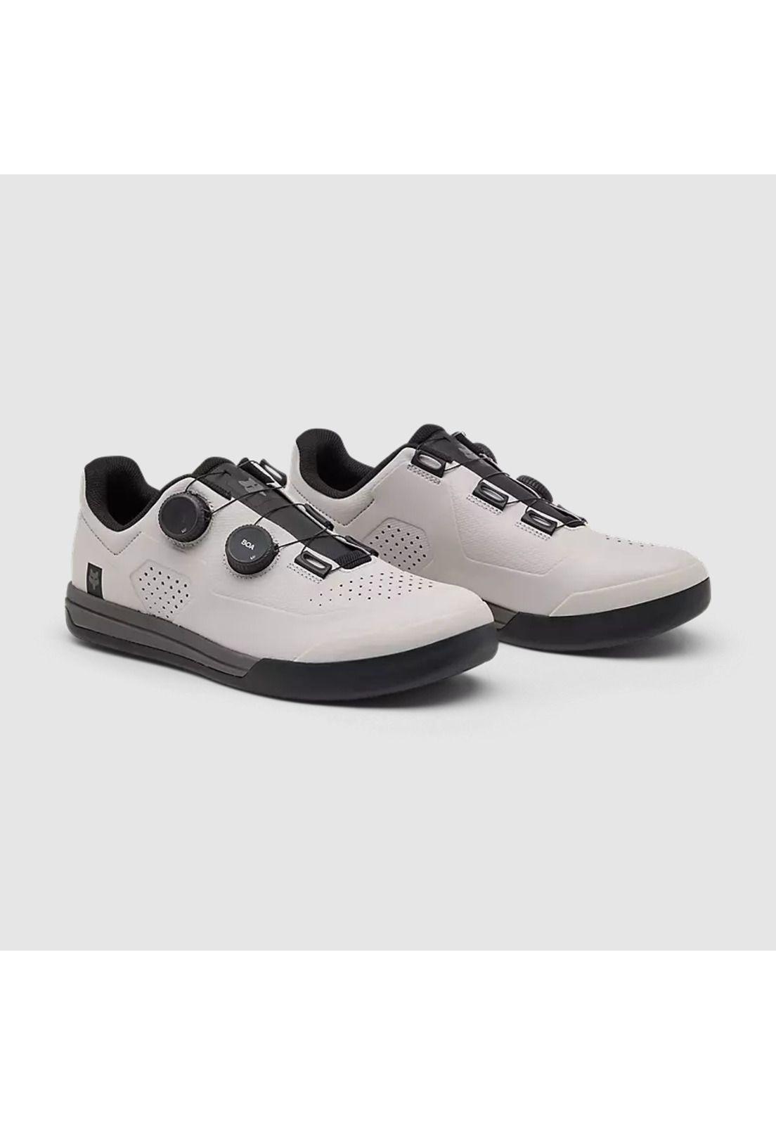 Zapatillas Bicicleta Union BOA® Flat Blanco Hueso Fox-3