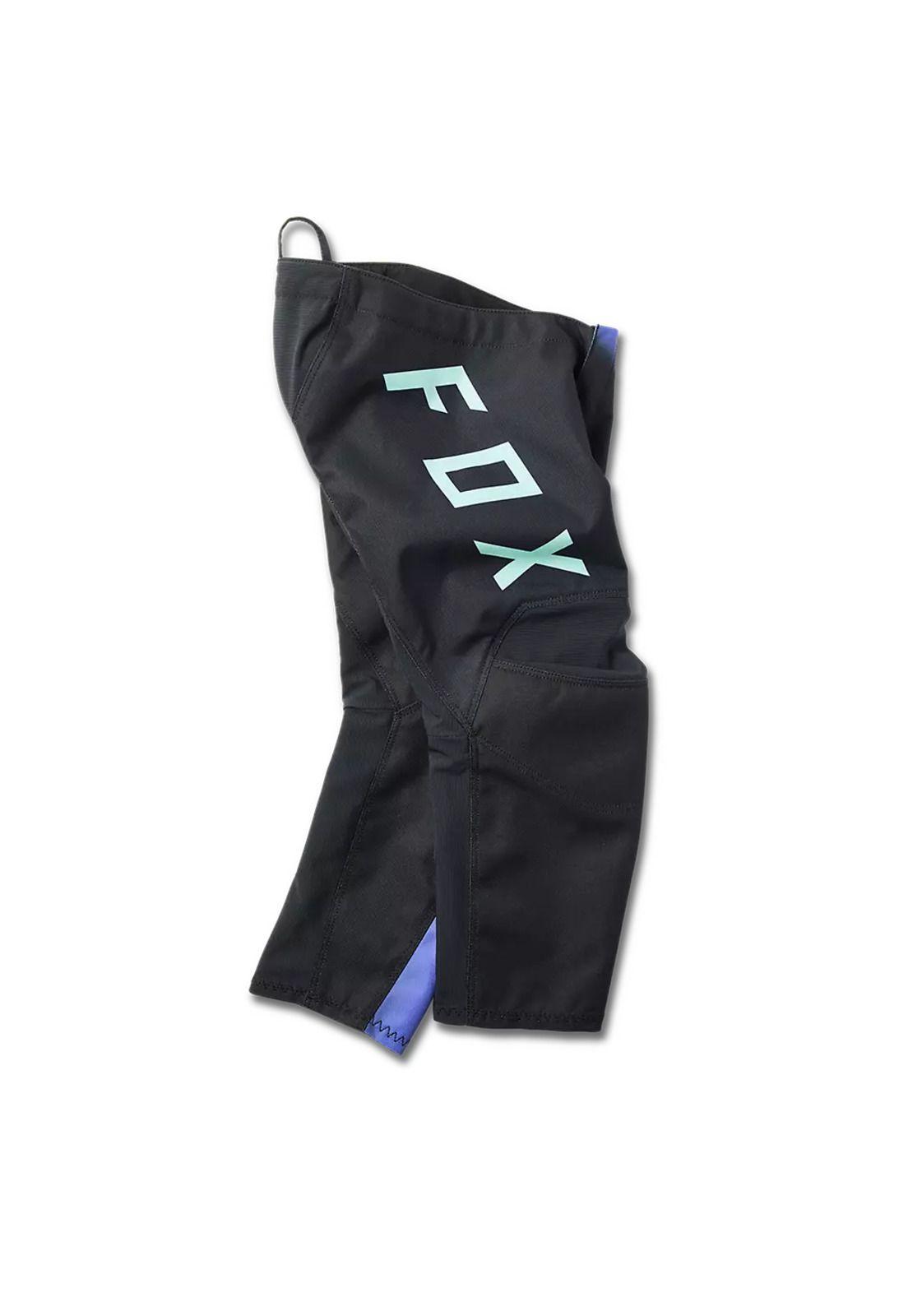 Pantalon Moto Infantil 180 Toxsyk Negro Fox-0