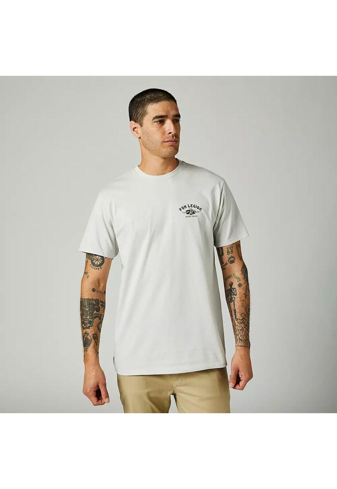 Polera Lifestyle At Bay Gris Fox-1