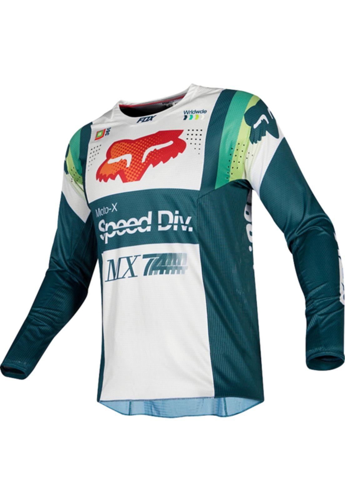 Polera Moto 360 Murc Verde Fox-0