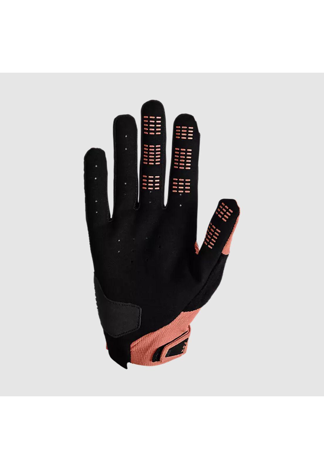 Guantes Bicicleta Defend D3O Naranjo Fox-1