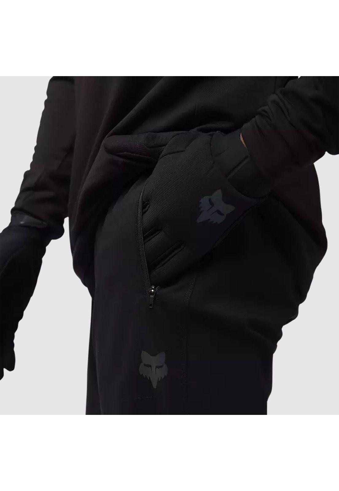 Pantalon Bicicleta Ranger Lunar Negro Fox-5