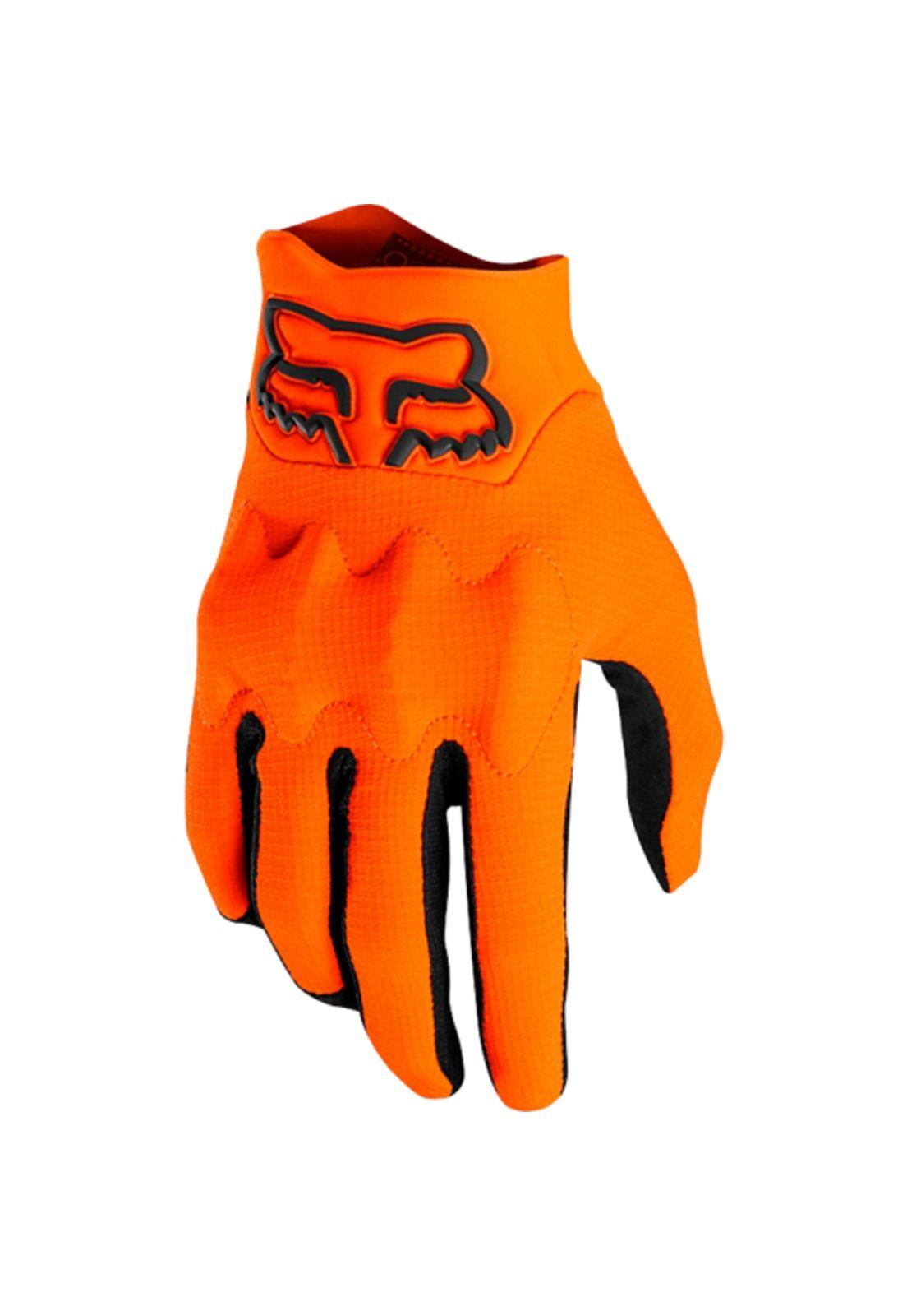 Guantes Moto Bomber Lt Naranjo Fox-0