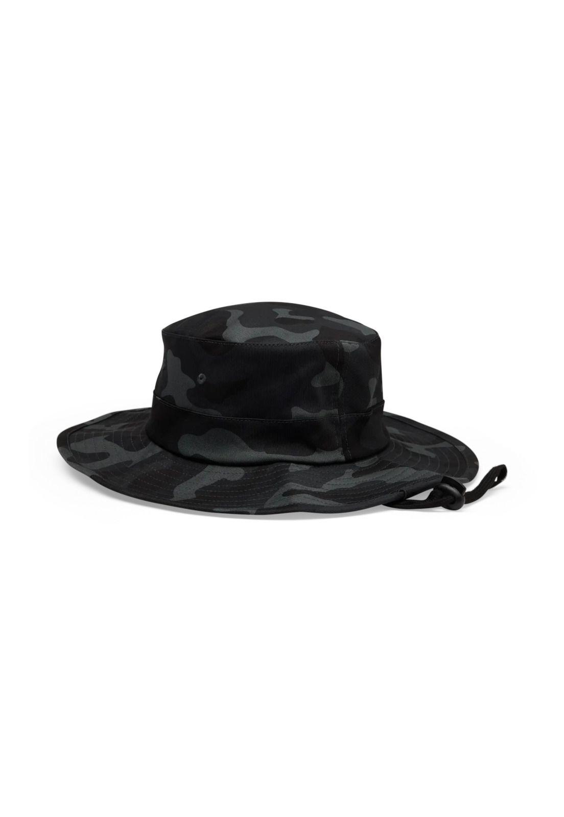 Gorro Lifestyle Base Over Sun Hat Negro Camo Fox-1