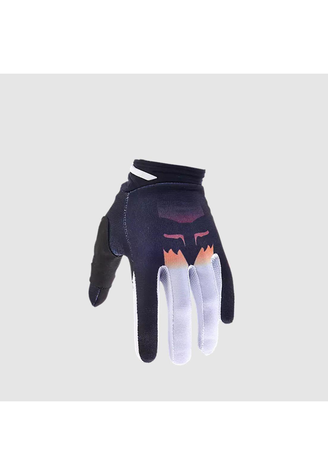 Guantes Moto 180 Flora Negro Fox-0