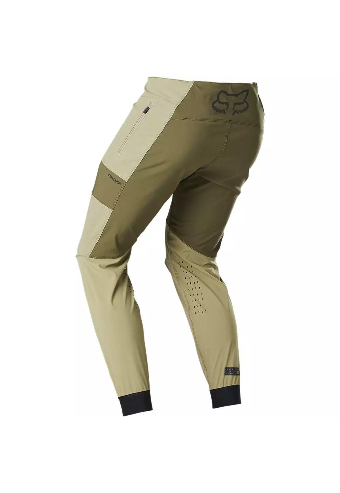 Pantalon Bicicleta Defend Pro Verde Fox-1