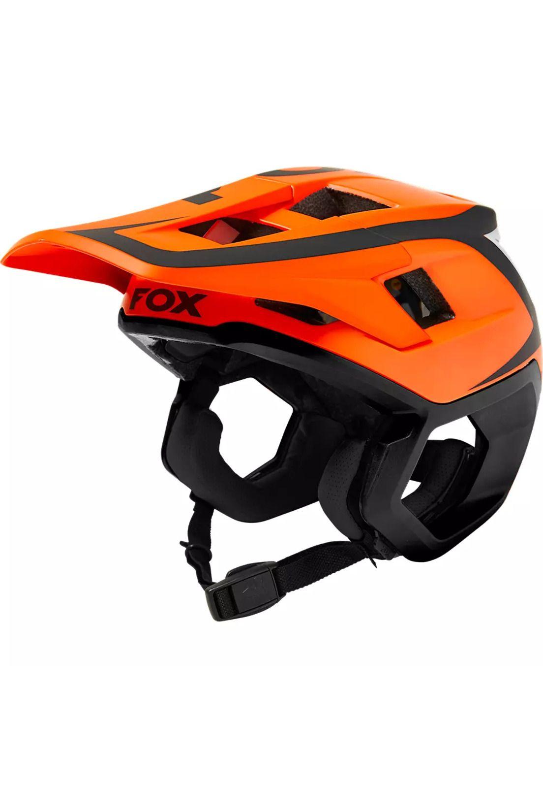 Casco Bicicleta Dropframe Pro Dvide Naranjo Fox-1