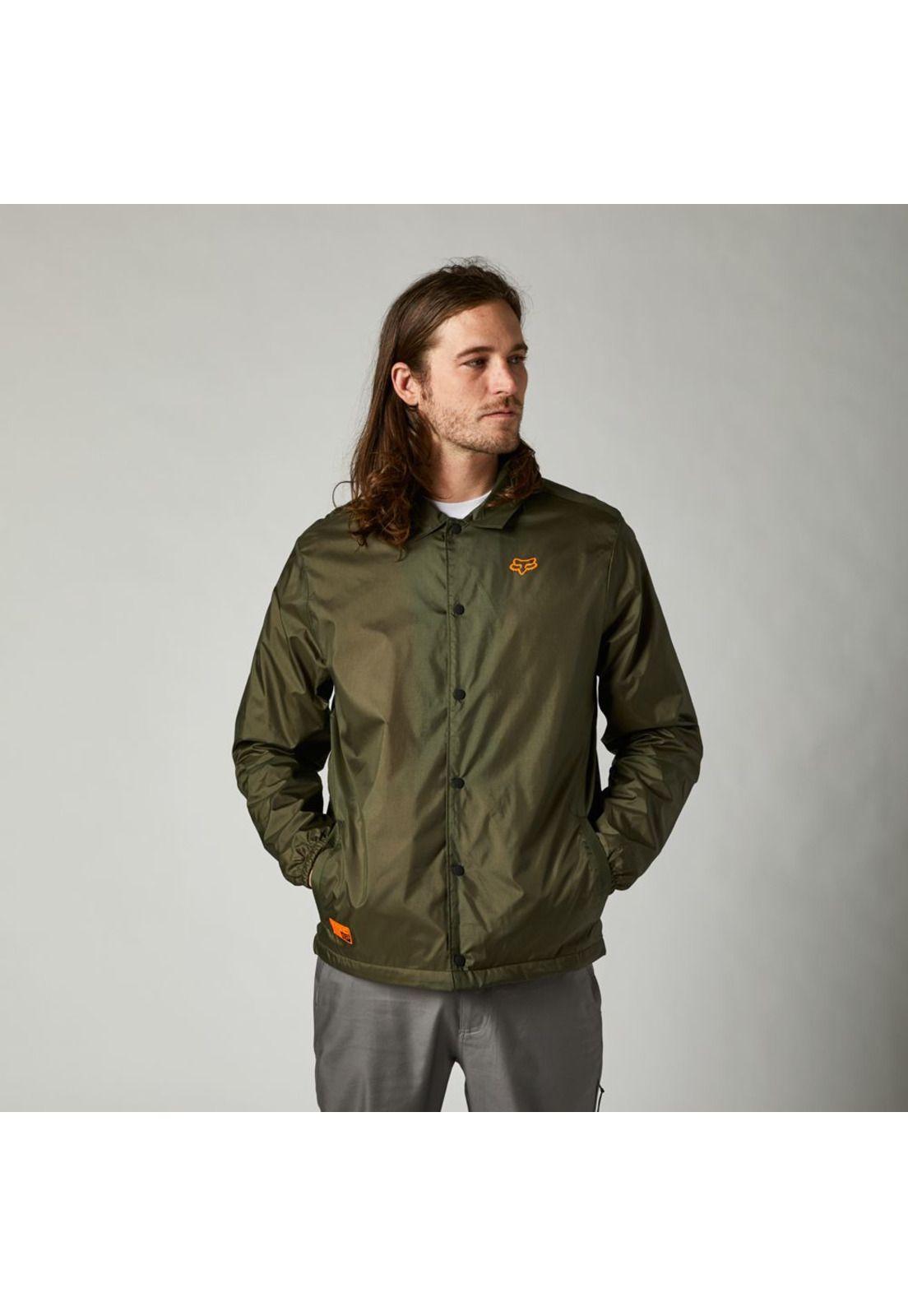 Chaqueta Lifestyle Hero Dirt Coaches Verde Fox-0