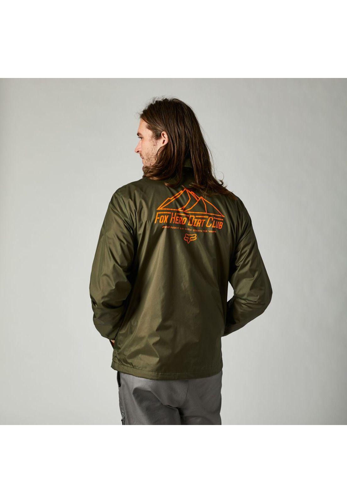 Chaqueta Lifestyle Hero Dirt Coaches Verde Fox-1