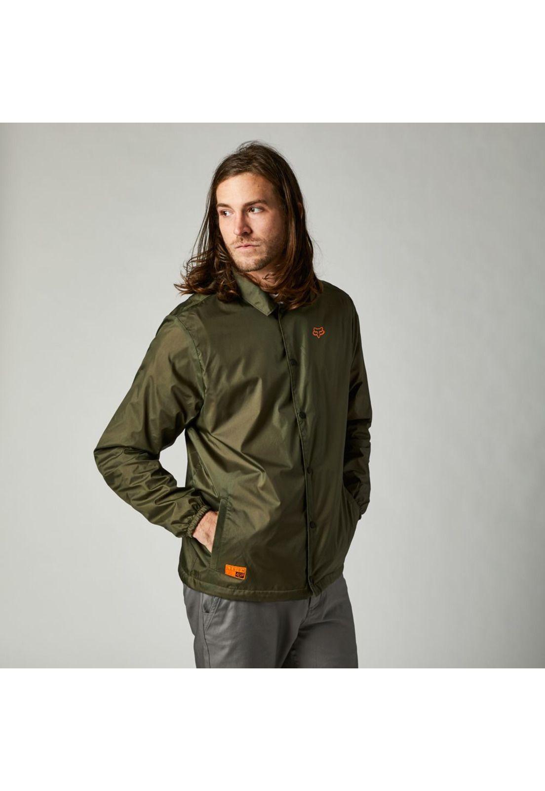 Chaqueta Lifestyle Hero Dirt Coaches Verde Fox-2