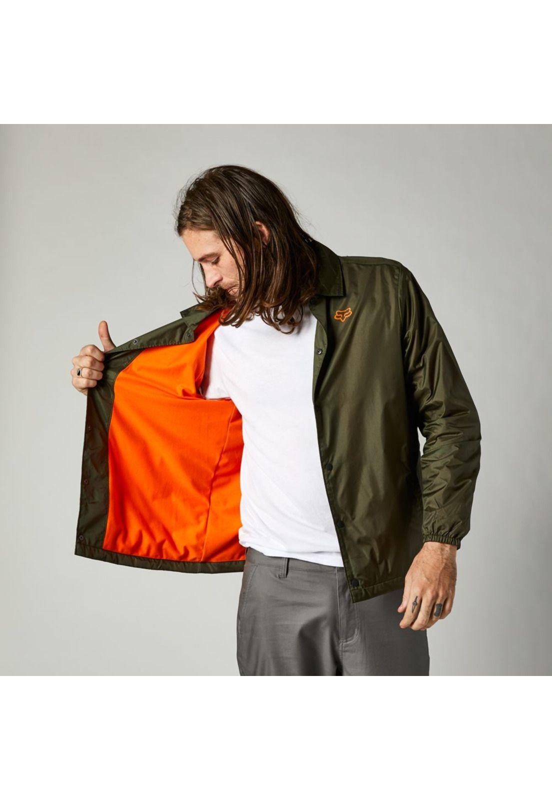 Chaqueta Lifestyle Hero Dirt Coaches Verde Fox-3