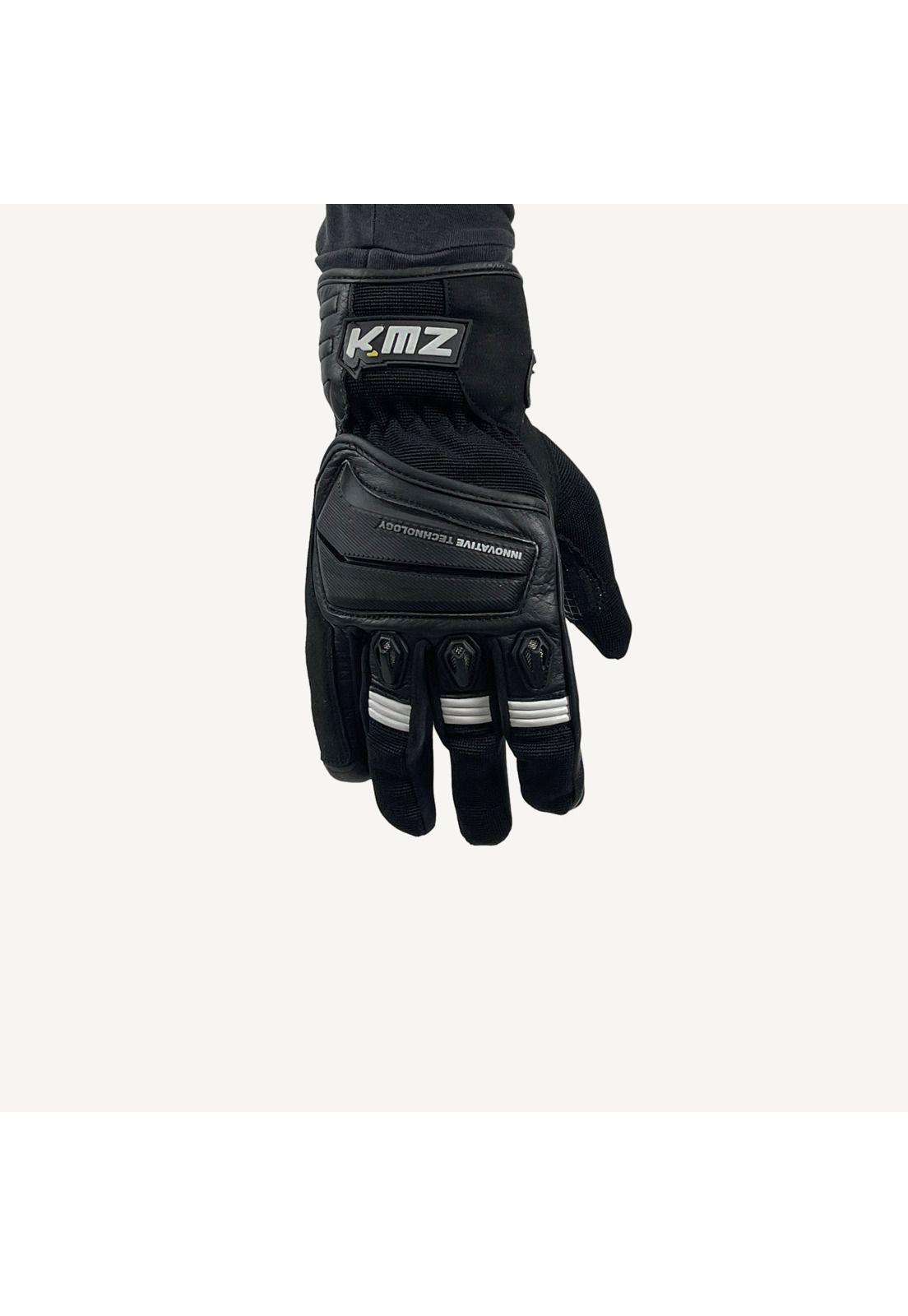 Guantes Moto Calle Raptor LI Negro/Blanco KMZ-0