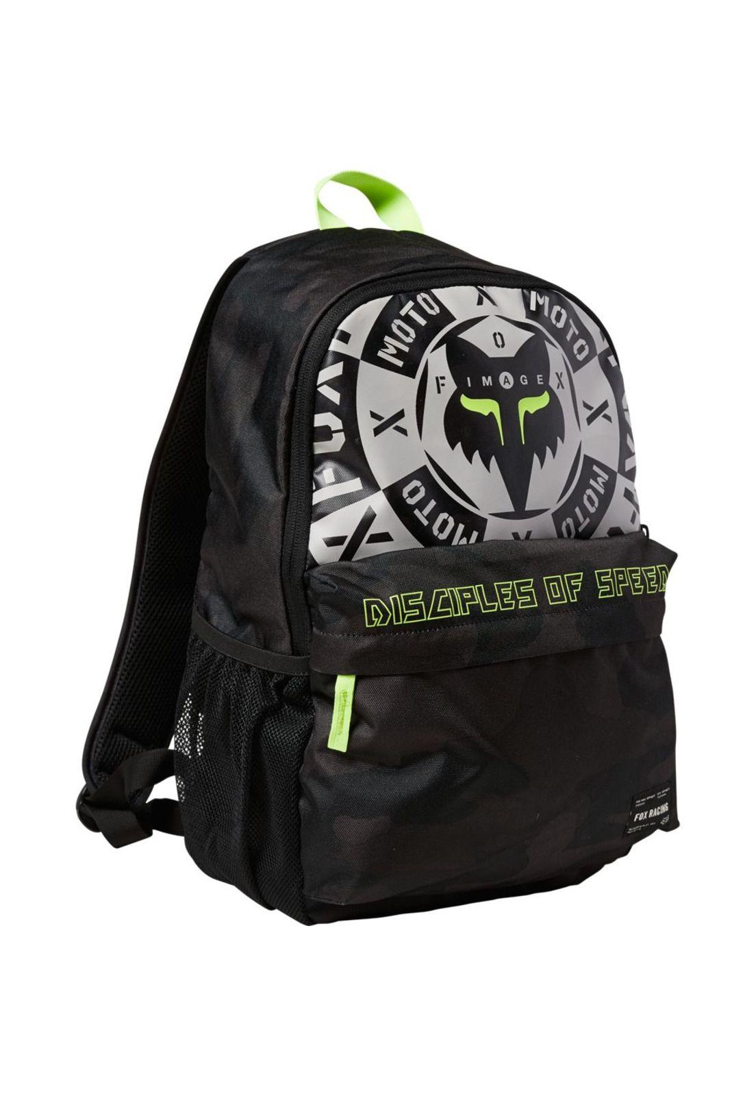 Mochila Lifestyle Legacy Nobyl Negro/Camo Fox-0