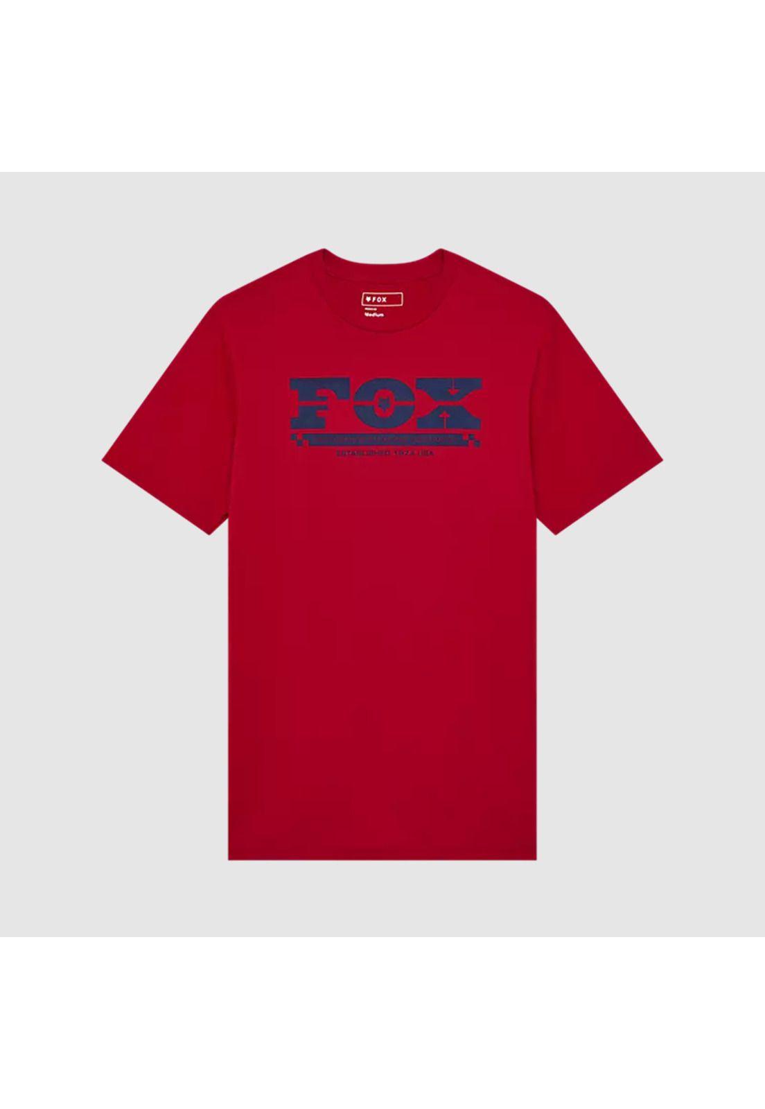 Polera Lifestyle National Premium Rojo Fox-0