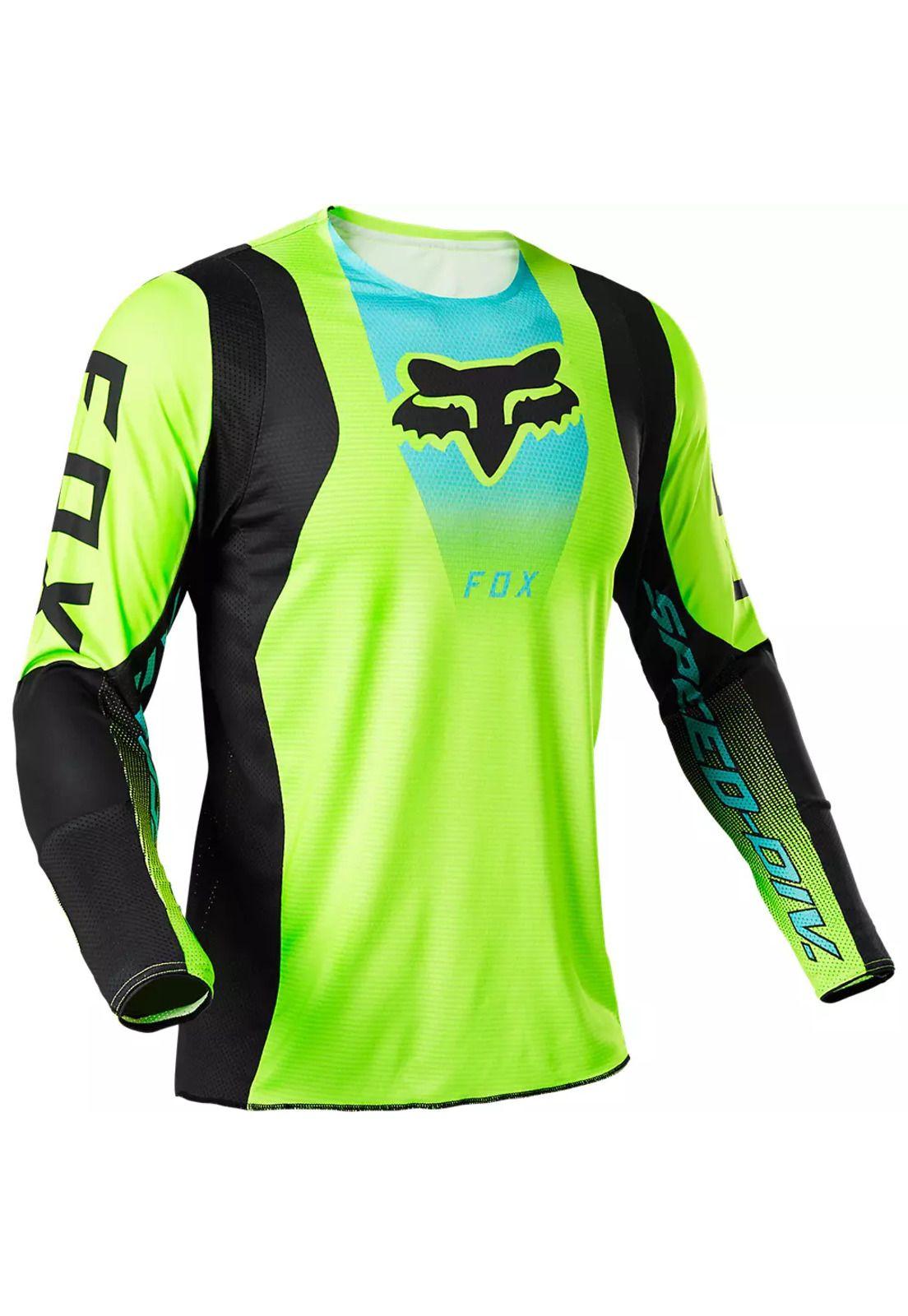 Polera Moto 360 DIER Amarillo Fox-0