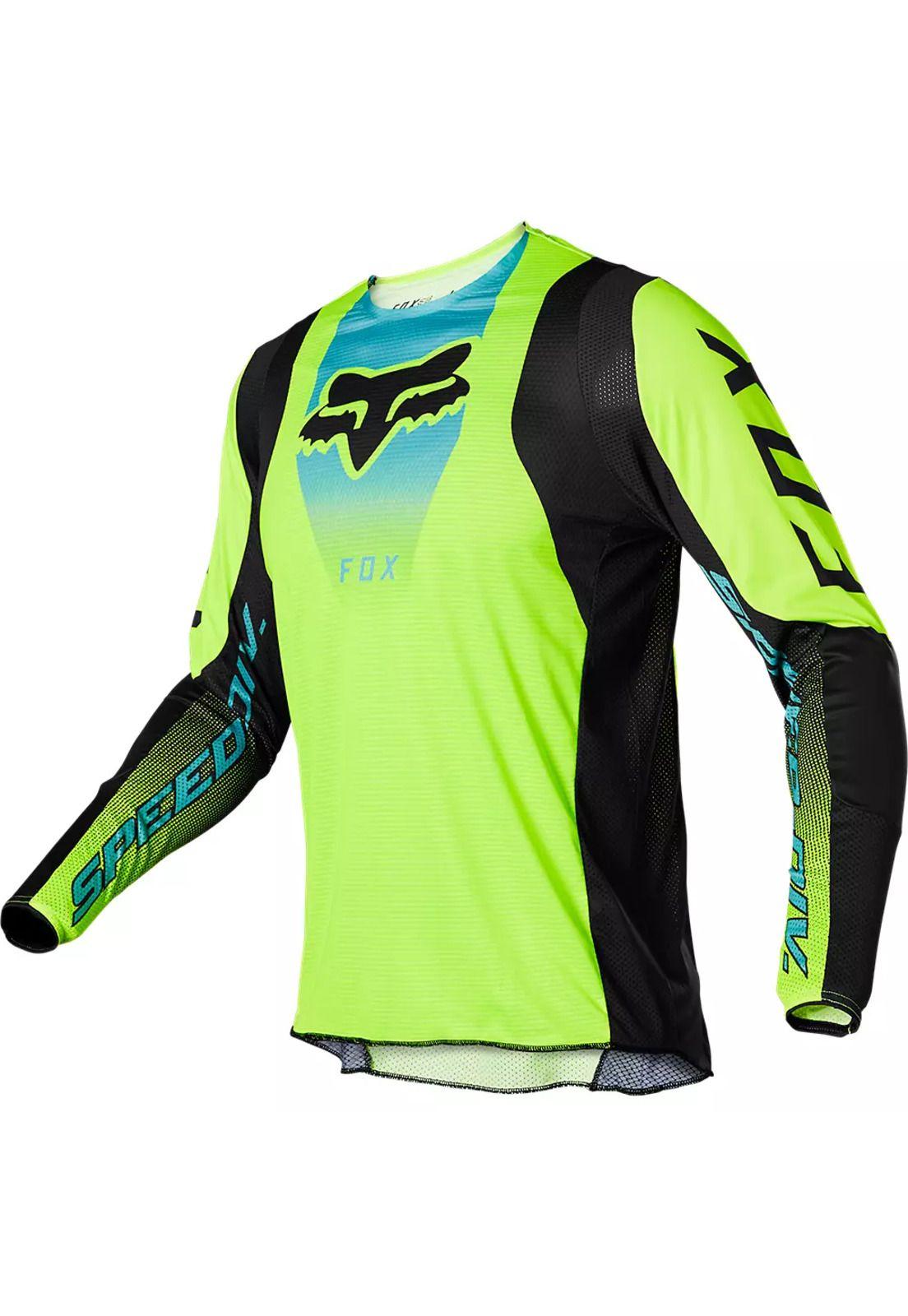 Polera Moto 360 DIER Amarillo Fox-1