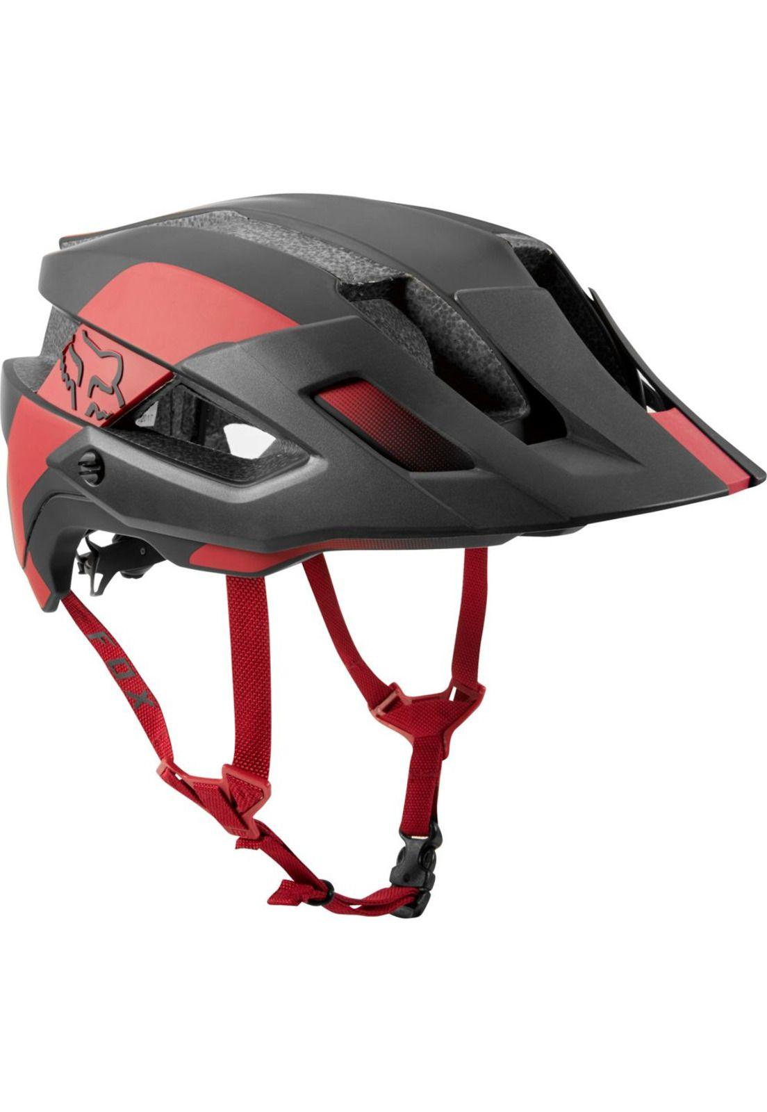 Casco Bicicleta Flux Mips Conduit Negro Rojo Fox-1