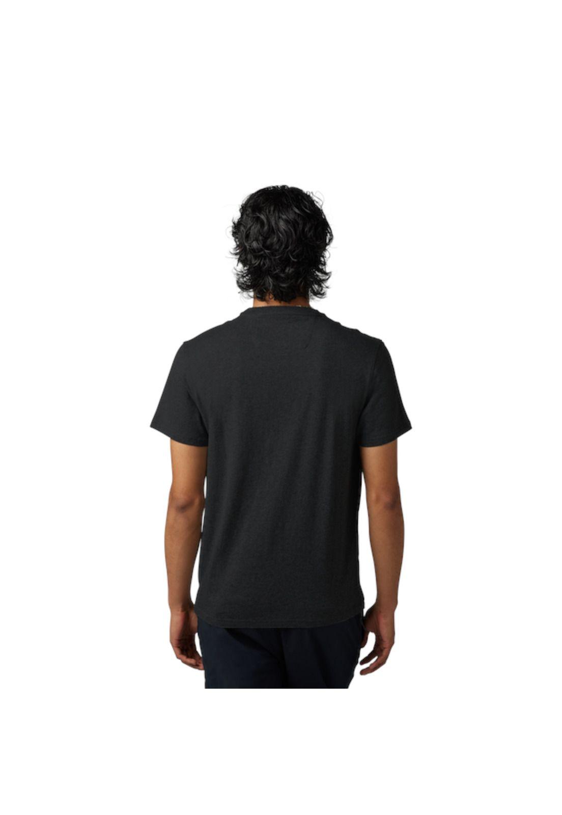 Polera Lifestyle Level Up Pocket Negro Fox-1