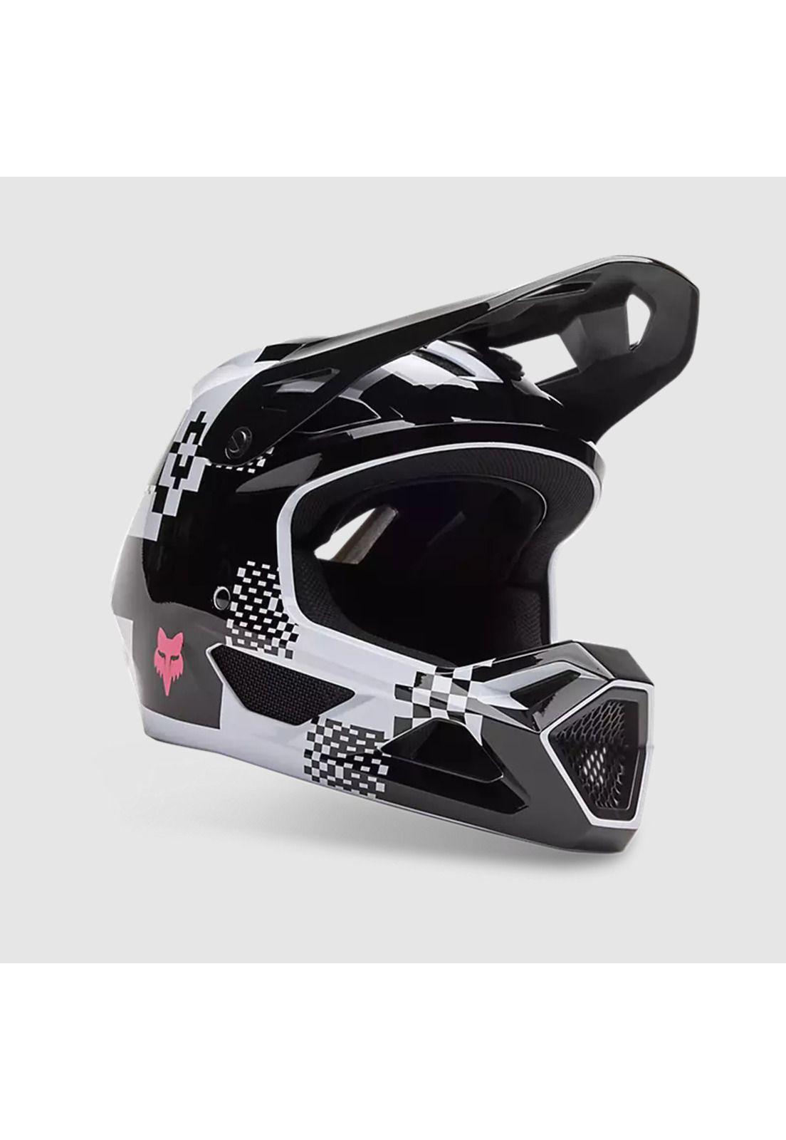 Casco Bicicleta New Rampage Digi Image Negro Fox-1