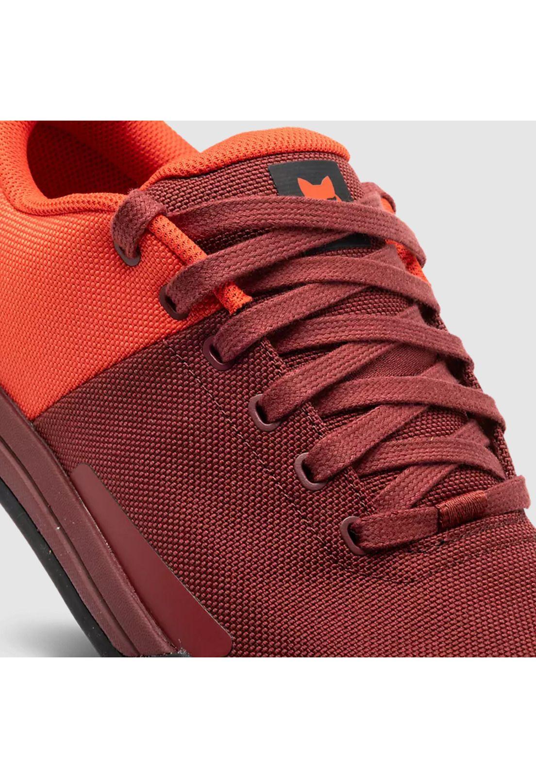 Zapatillas Bicicleta Union Canvas Rojo Fox-7