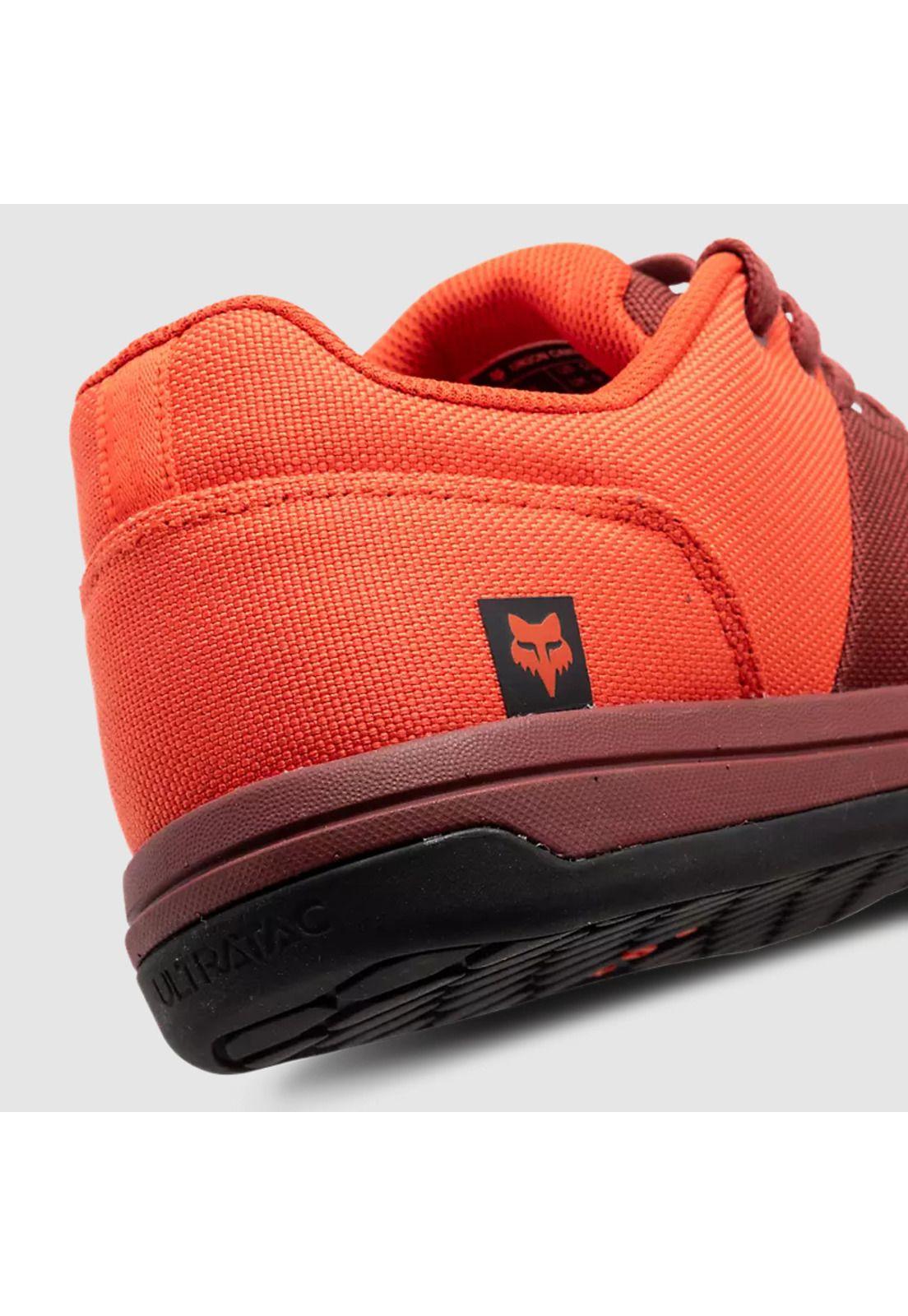 Zapatillas Bicicleta Union Canvas Rojo Fox-8