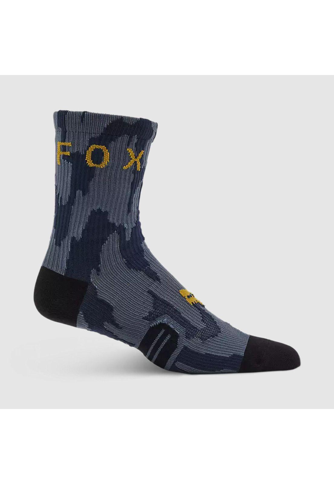 Calcetines Bicicleta Ranger Swarmer 6" Azul Fox-2