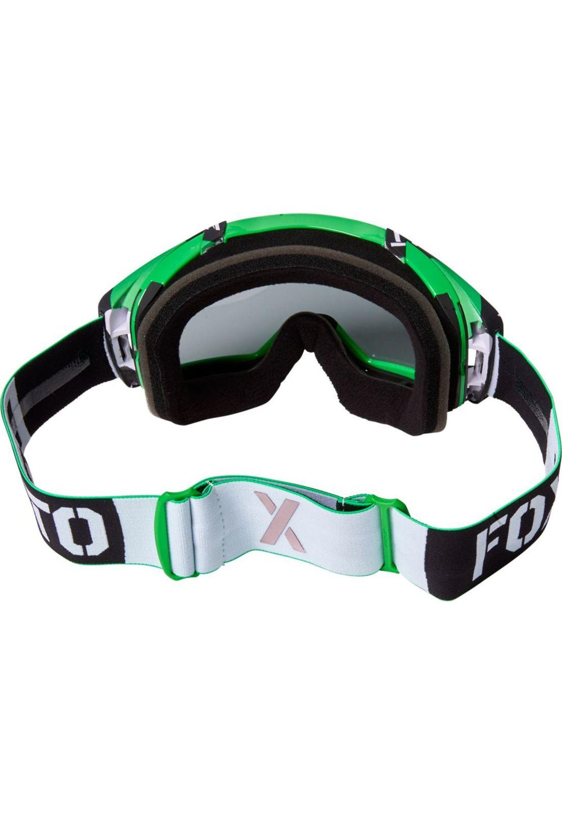 Antiparras Moto Vue Nobyl Blanco/Verde Fox-2