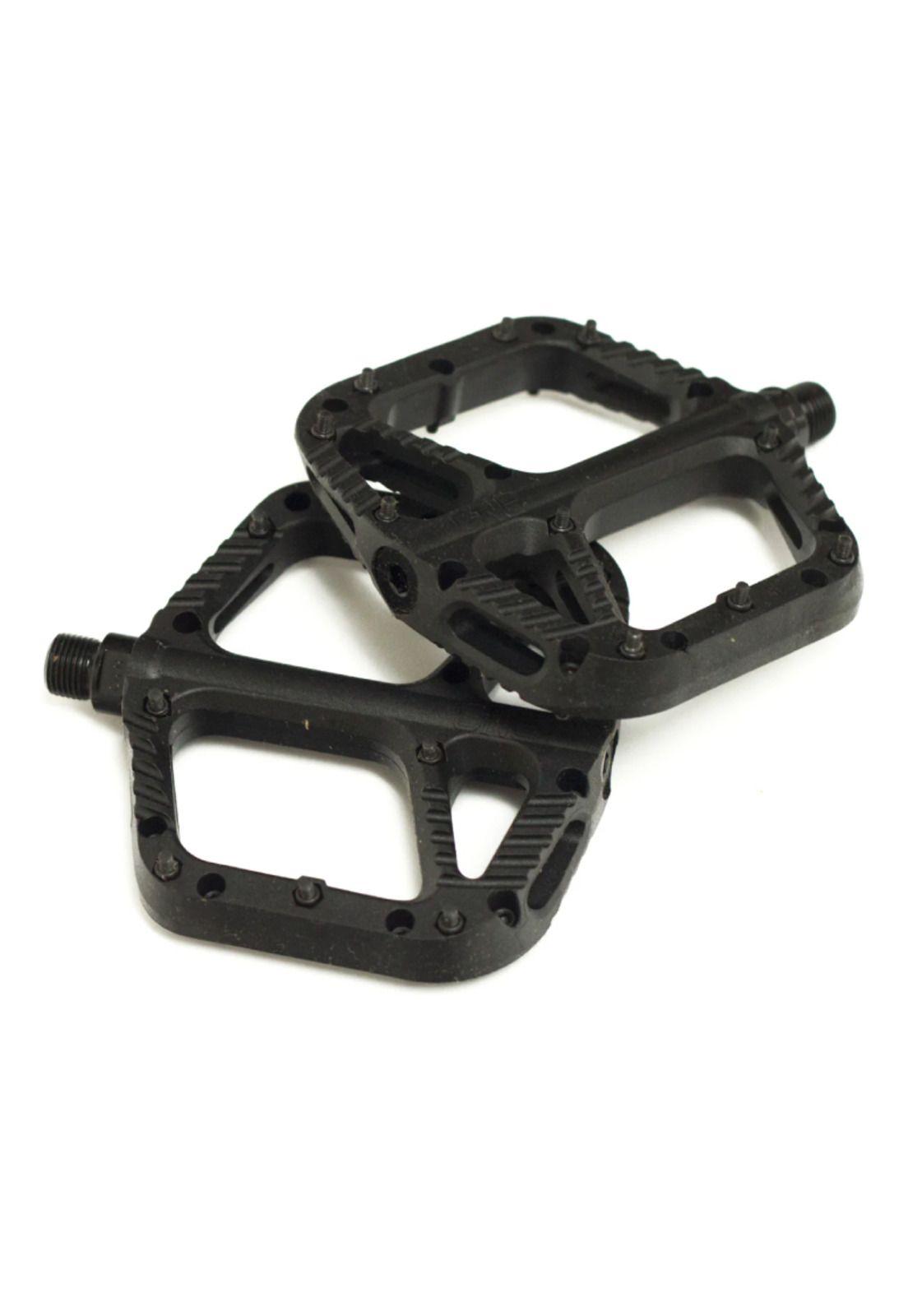 Pedales Bicicleta Flat Resina Negro One Up-3