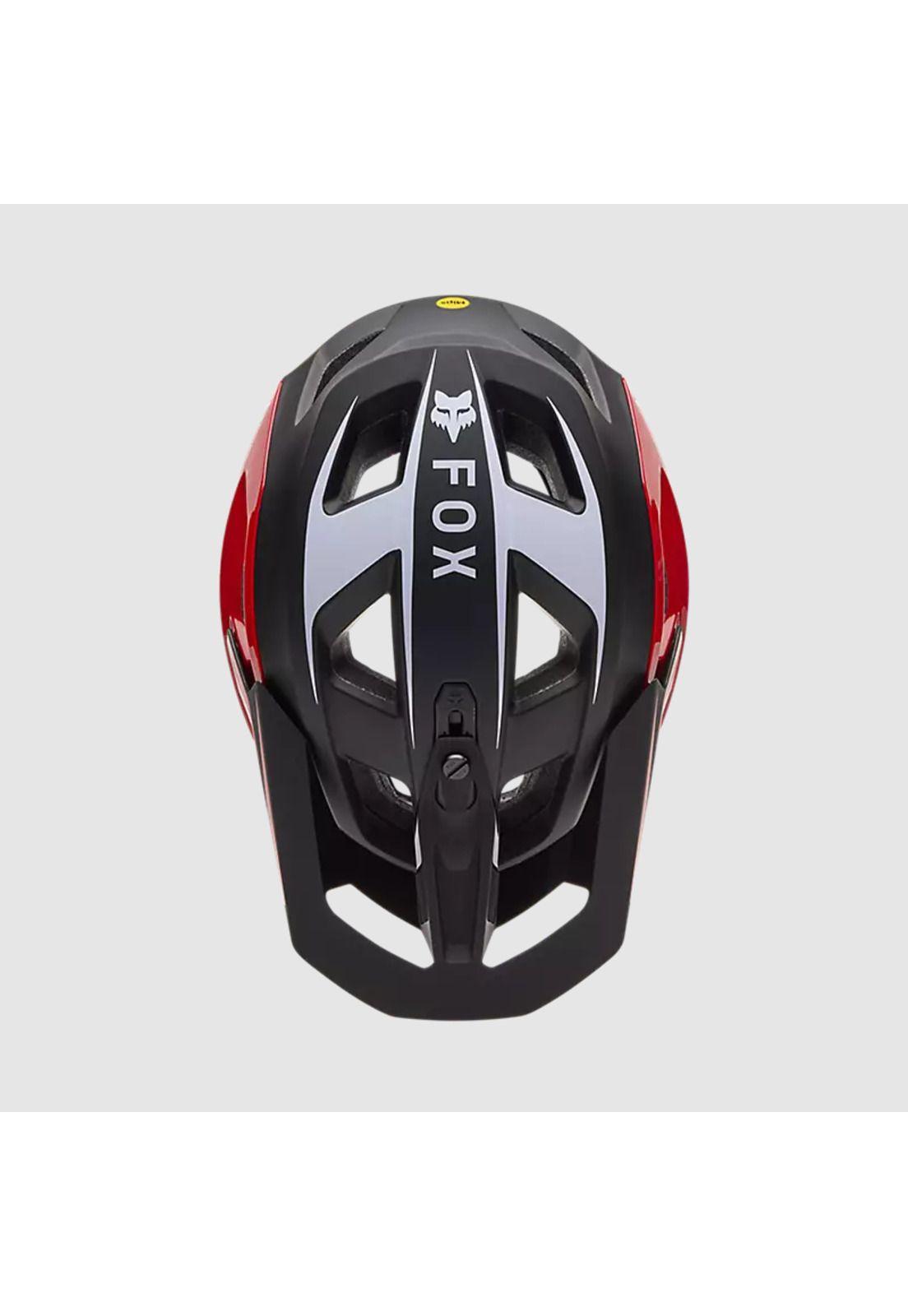 Casco Bicicleta New Speedframe Pro Defy Rojo Fox-2