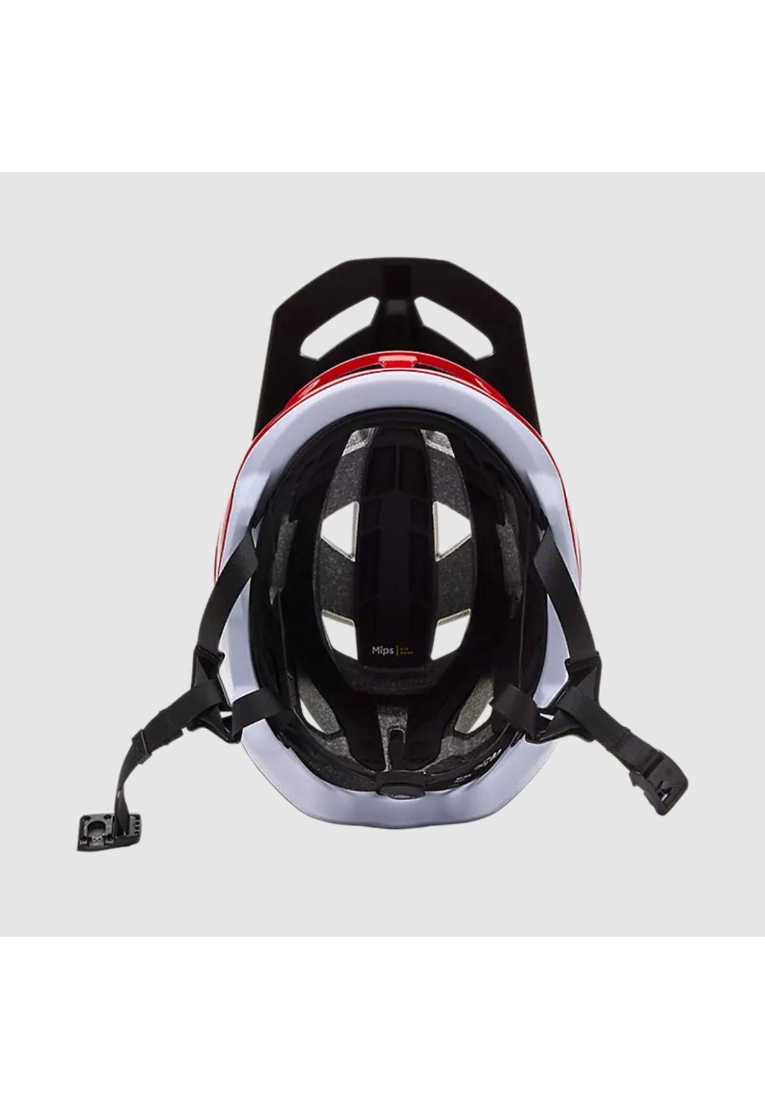 Casco Bicicleta New Speedframe Pro Defy Rojo Fox-4