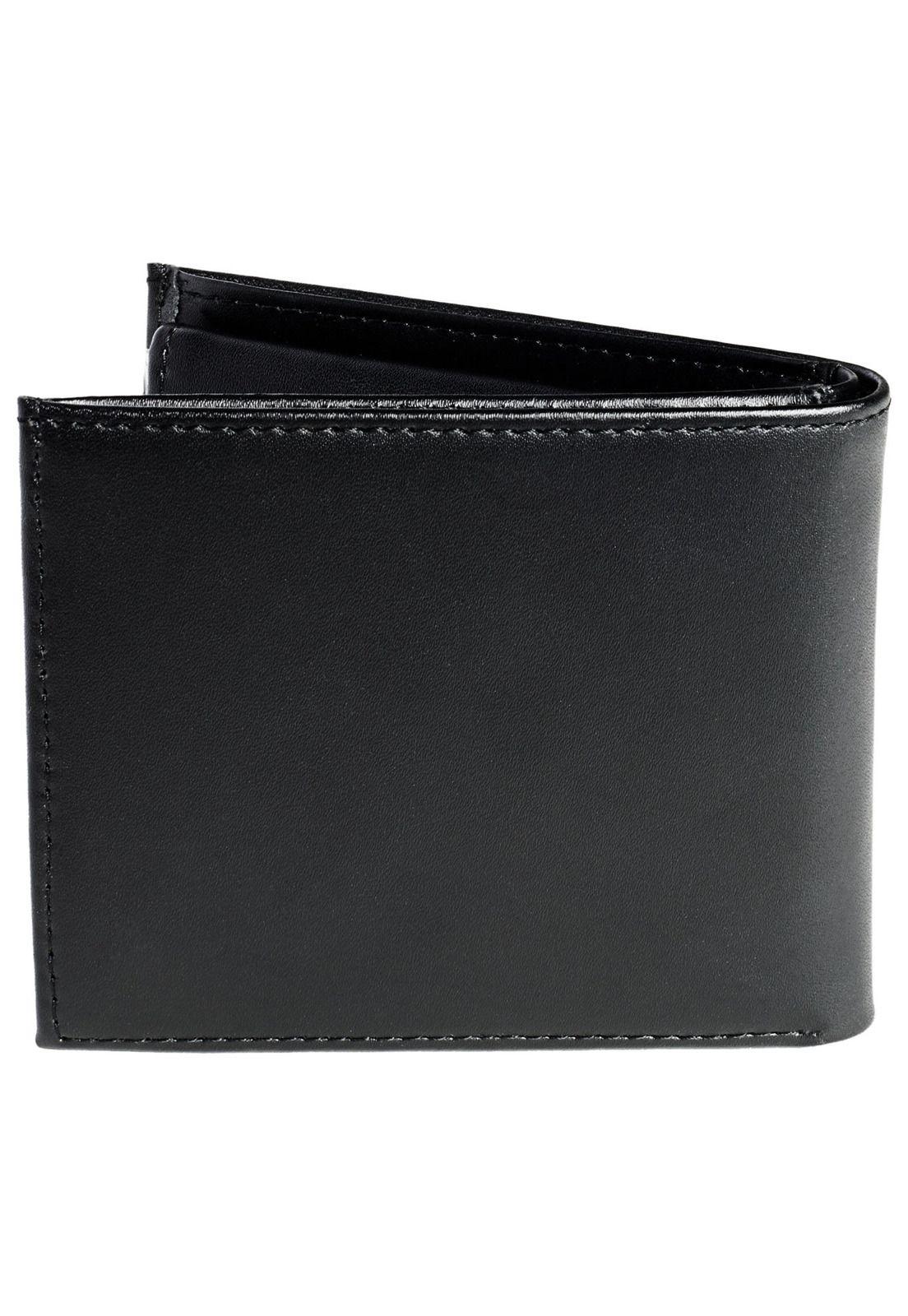 Accesorio Lifestyle Billetera Bifold Leather Negro Fox-1
