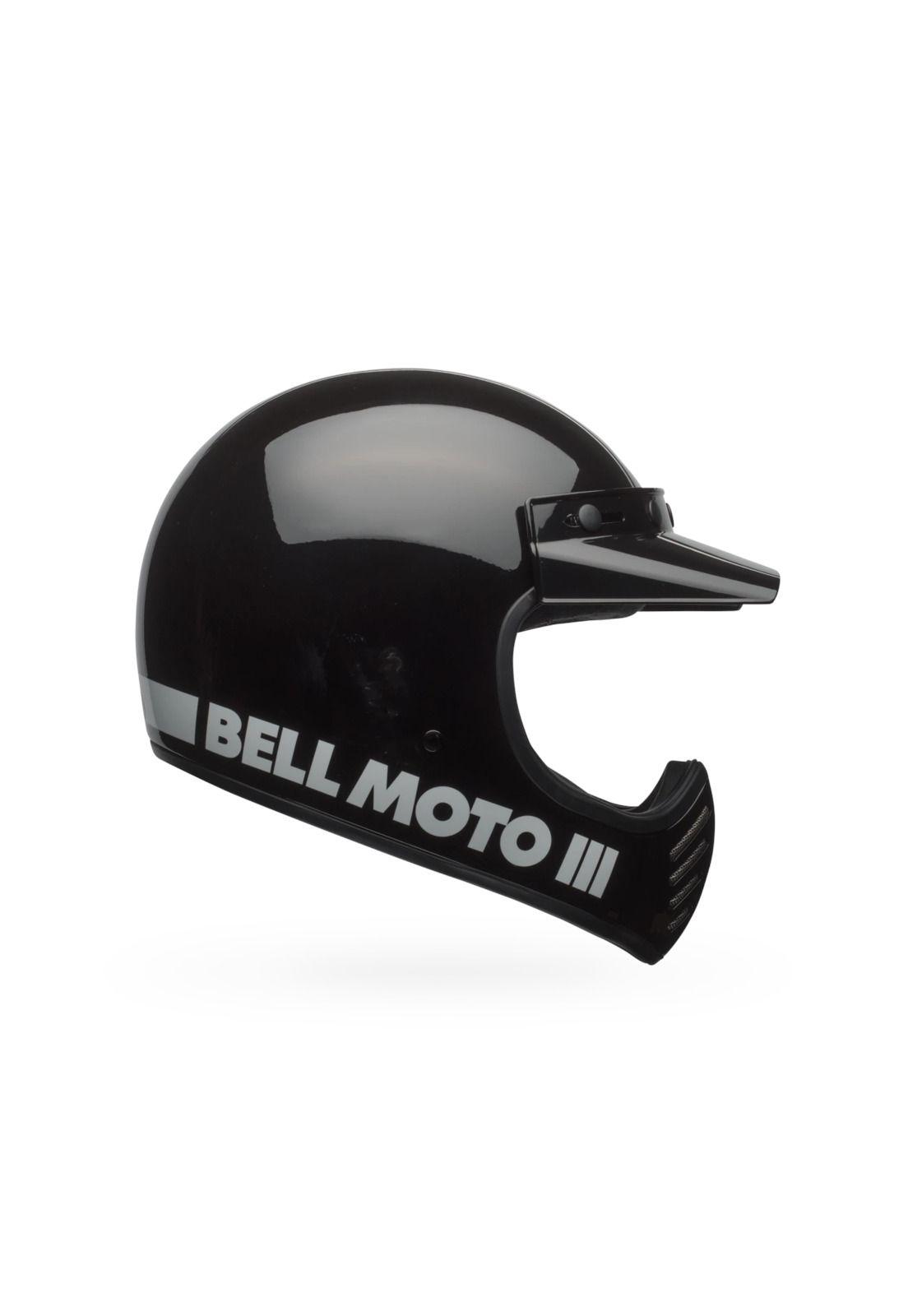 Casco Moto Calle Moto-3 Negro Bell-0