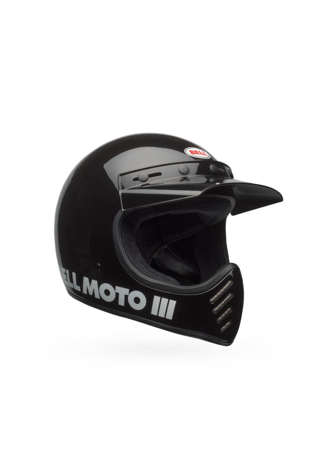Casco Moto Calle Moto-3 Negro Bell-1