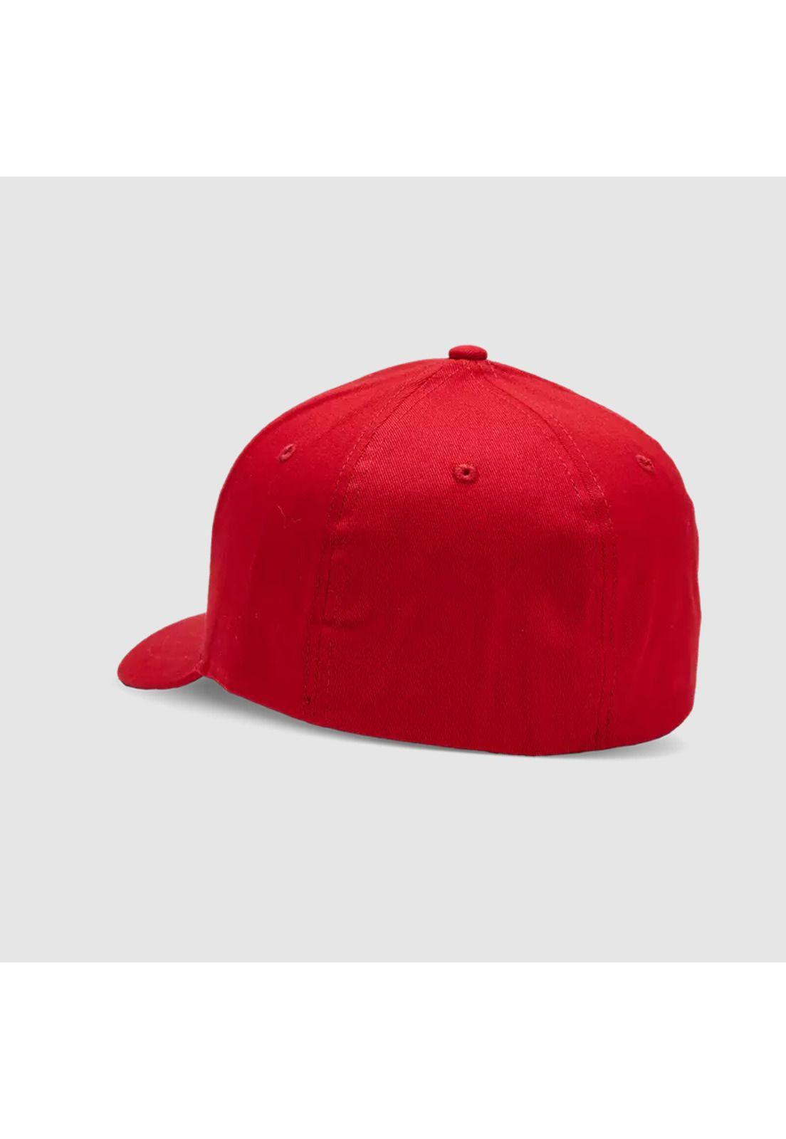 Gorro Jockey Lifestyle Fox Head Flexfit Rojo Fox-2