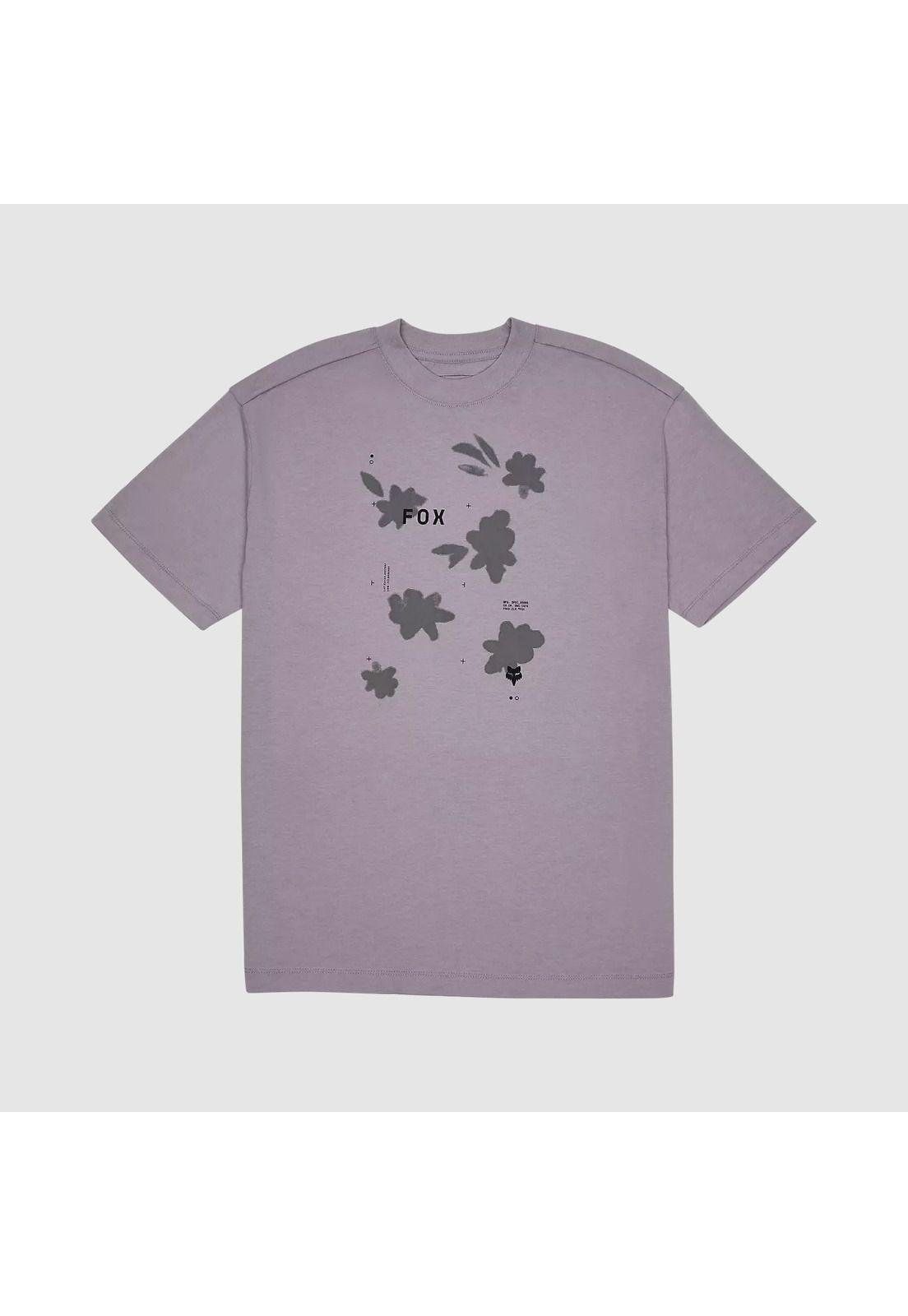 Polera Lifestyle Mujer Byrd Morado Pastel Fox-0