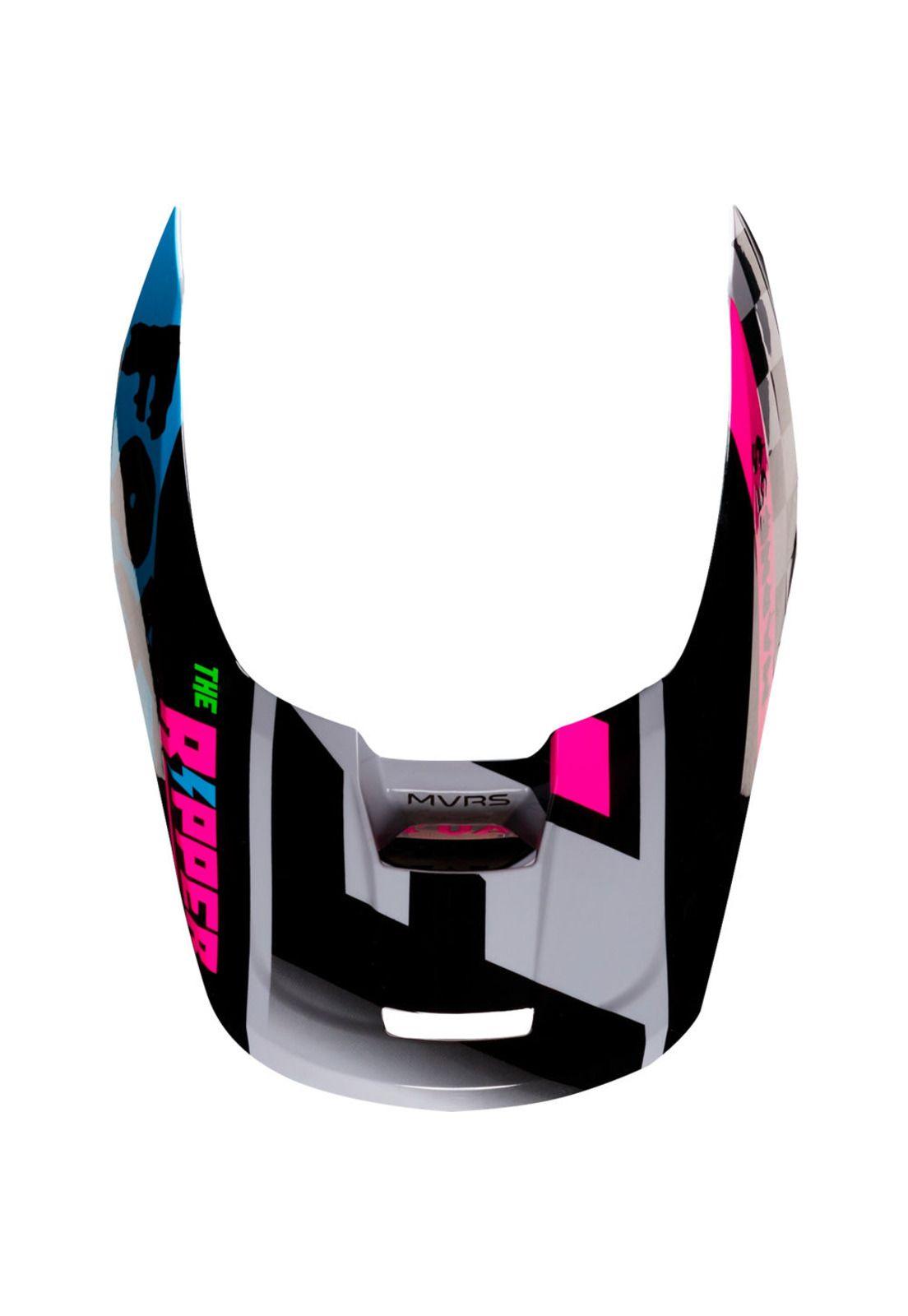 Visera Moto V1 Czar Gris Fox-0