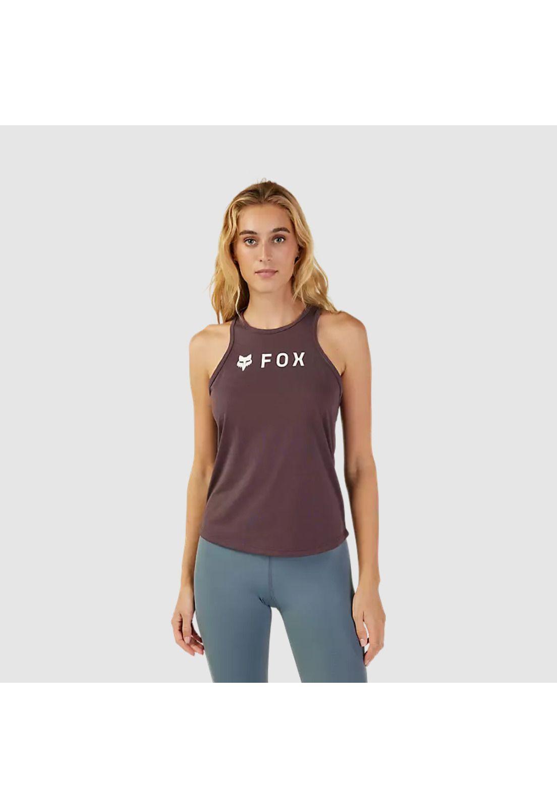 Polera Lifestyle Mujer Absolute Tank Morado Fox-0