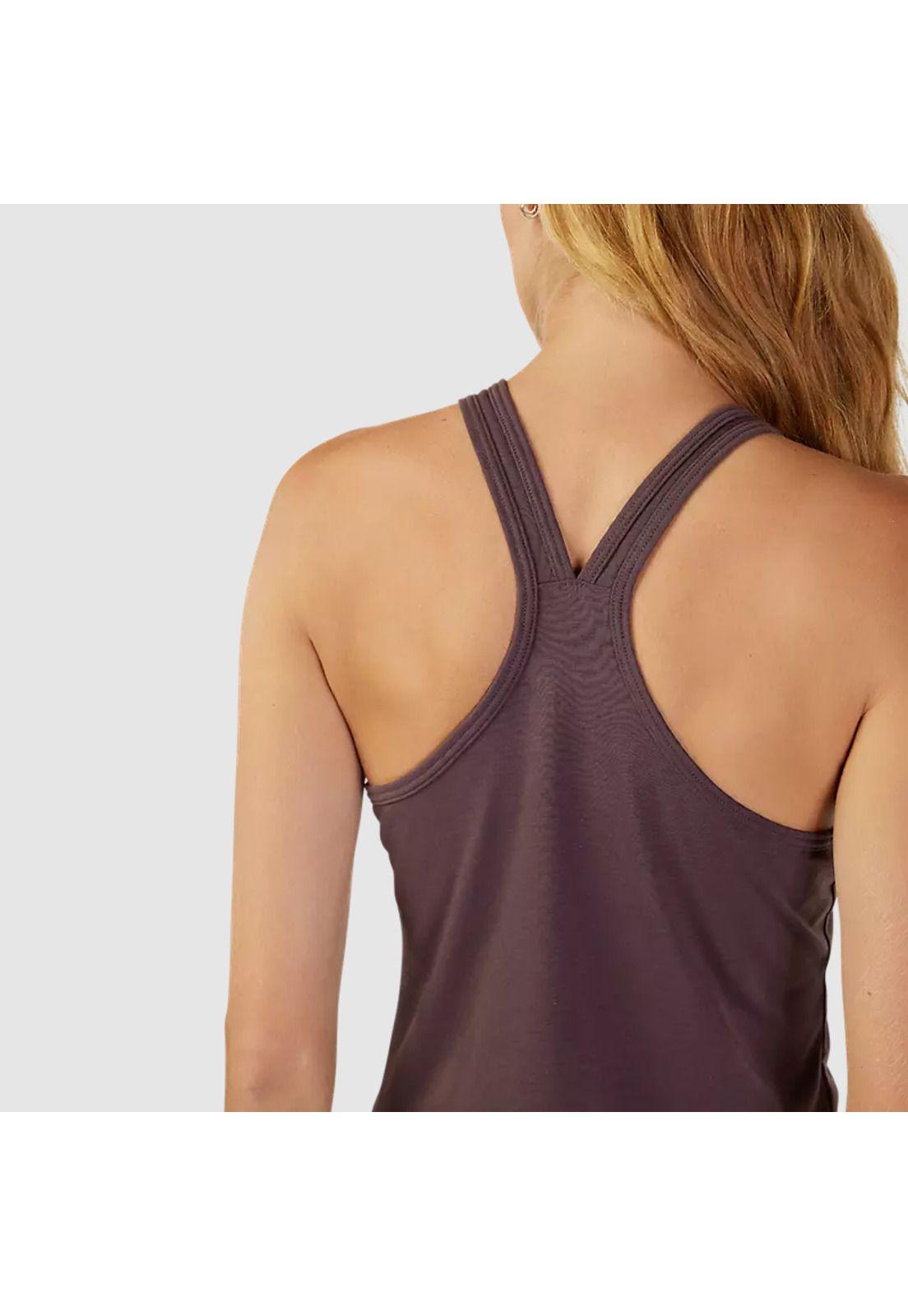 Polera Lifestyle Mujer Absolute Tank Morado Fox-1