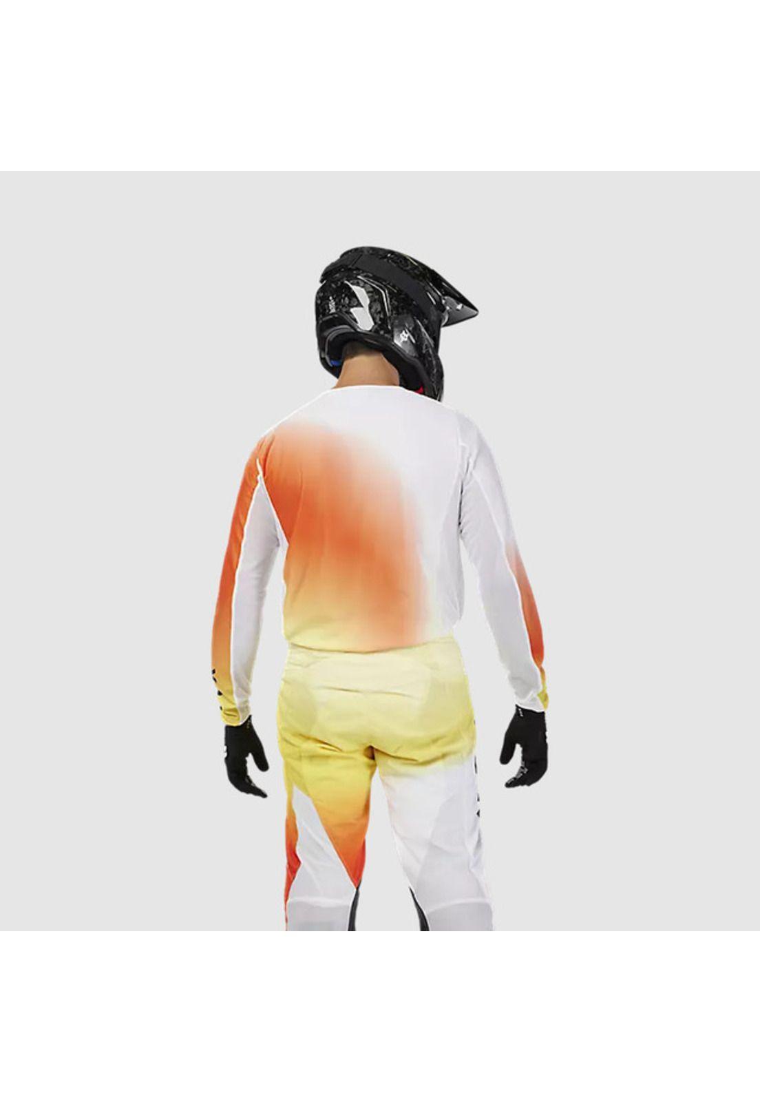 Polera Moto Air Haze 180 Blanco Fox-3